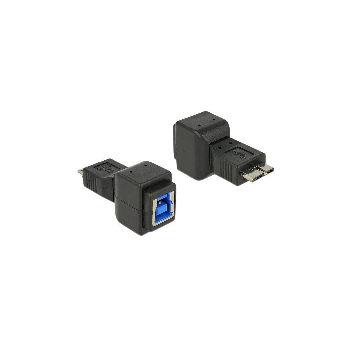 Delock Adapter micro USB 3.0-B Stecker zu USB 3.0-B Buchse Computer-Kabel,  USB B, USB