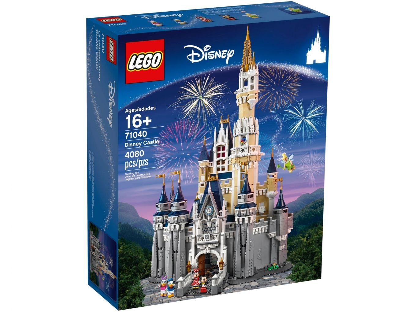 LEGO® Spielbausteine Das Disney Schloss (71040), (4080 St)