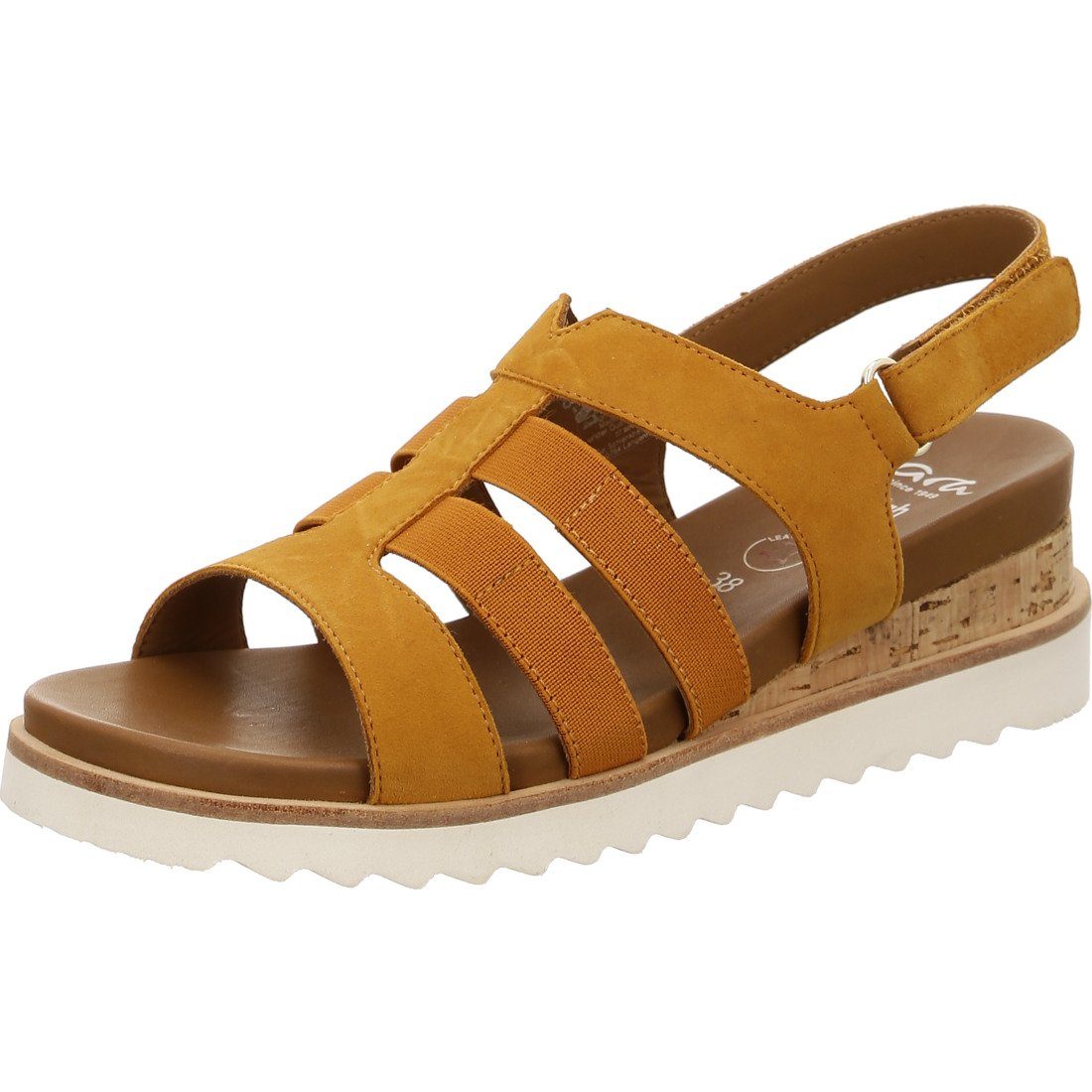 Ara Ara Schuhe, Sandalette Valencia - Rauleder Sandalette braun 045295