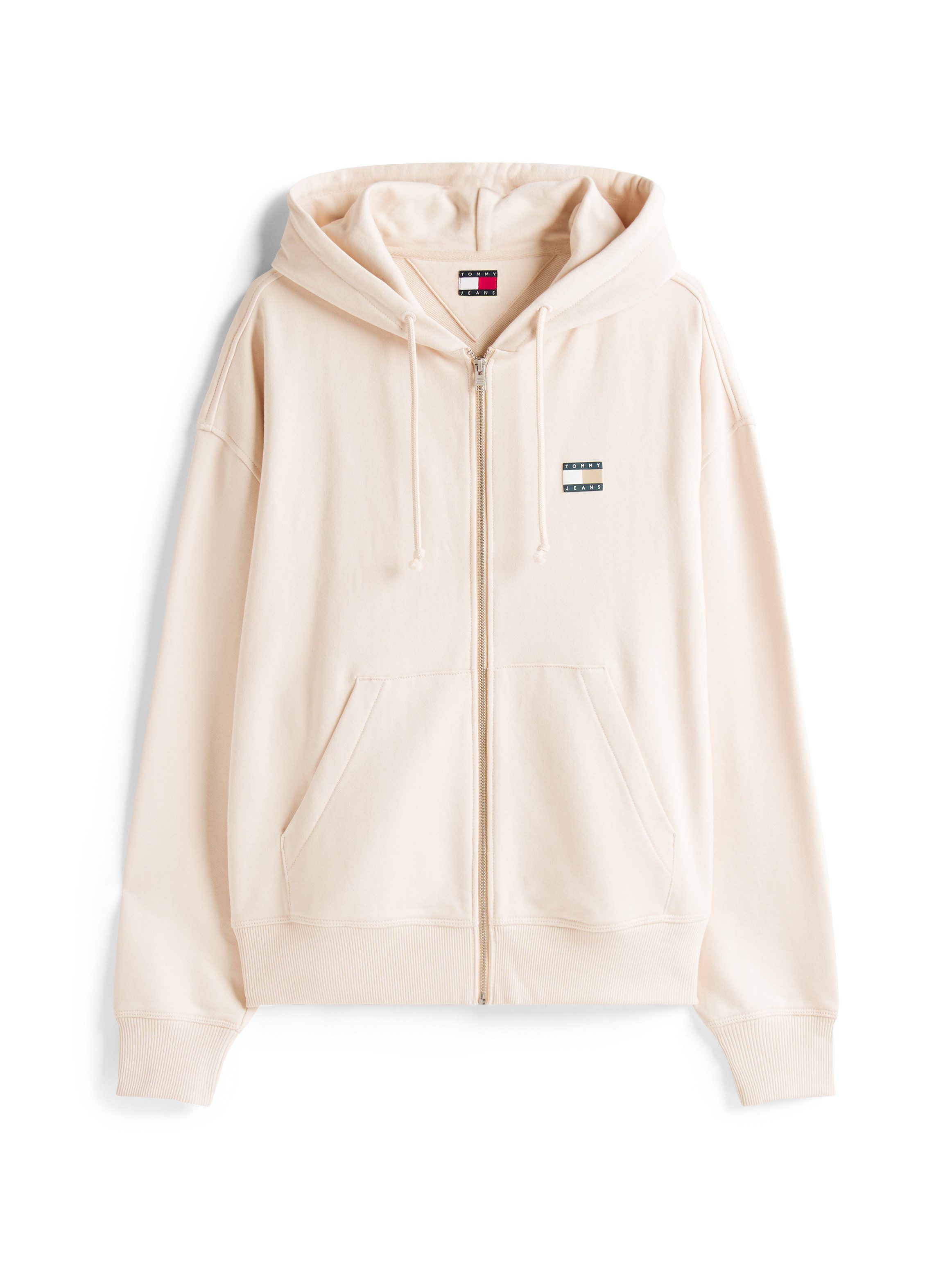 Tommy Jeans Kapuzensweatjacke TJM CRP NEW CLASSICS ZIP THR Mit Rundhalsausschnitt