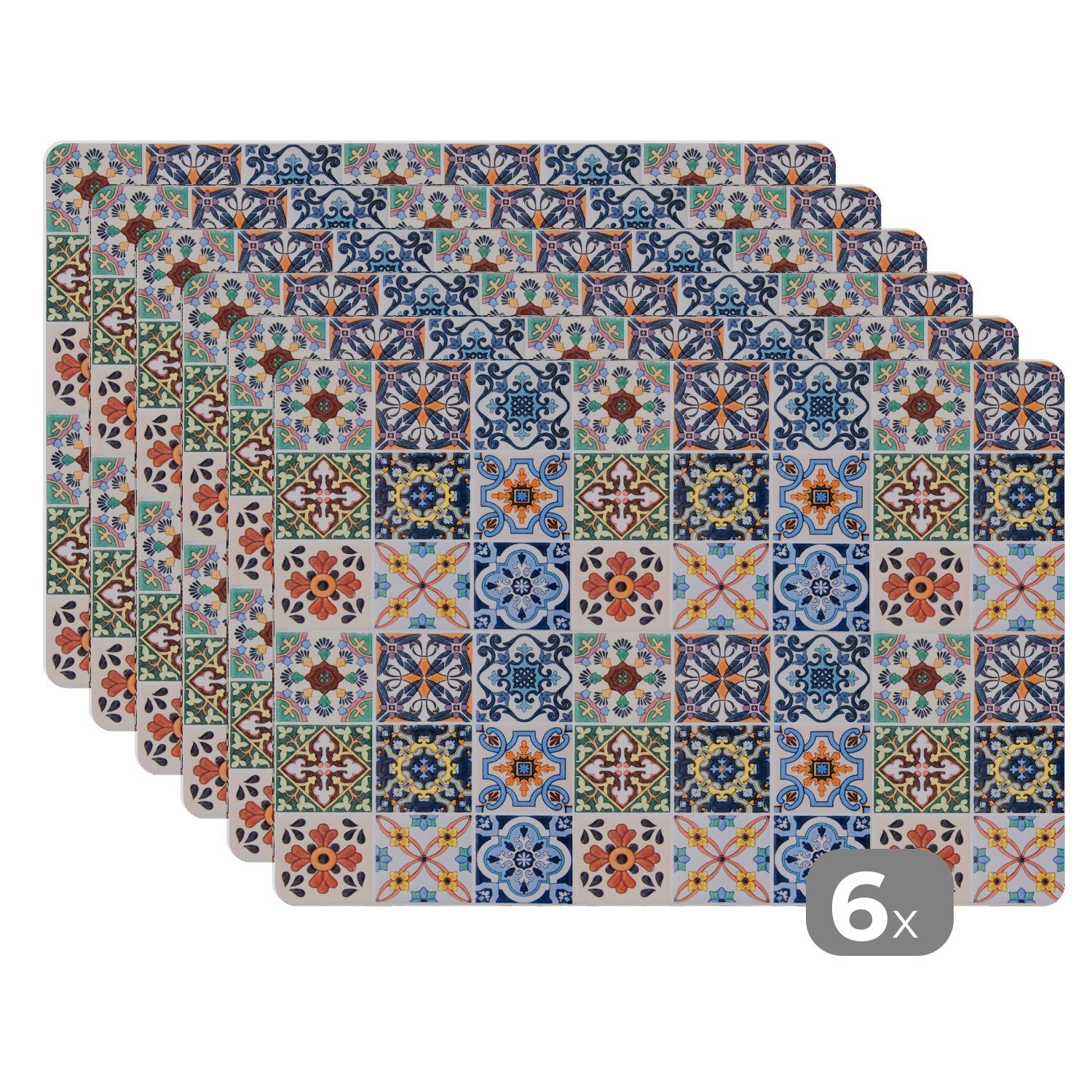 MuchoWow Platzset Design - Blumen - günstig online kaufen