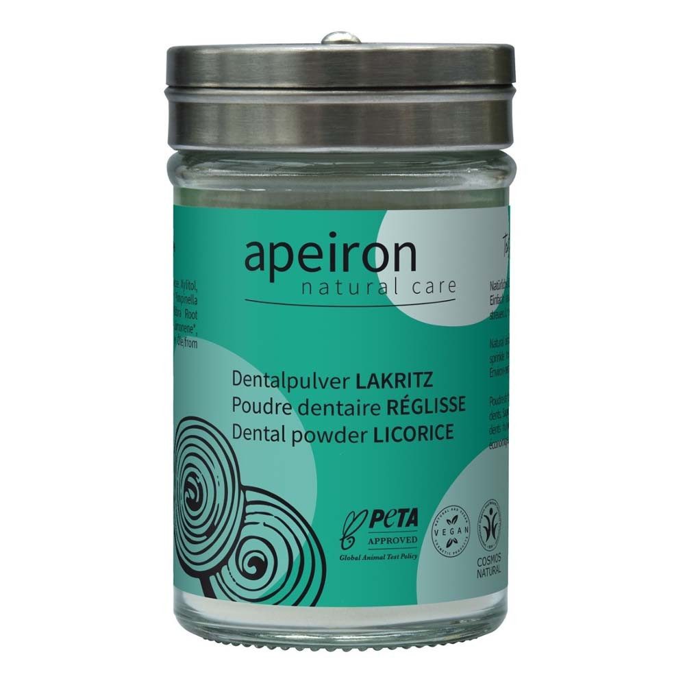 Zahnpasta Dentalpulver - Lakritz 40g