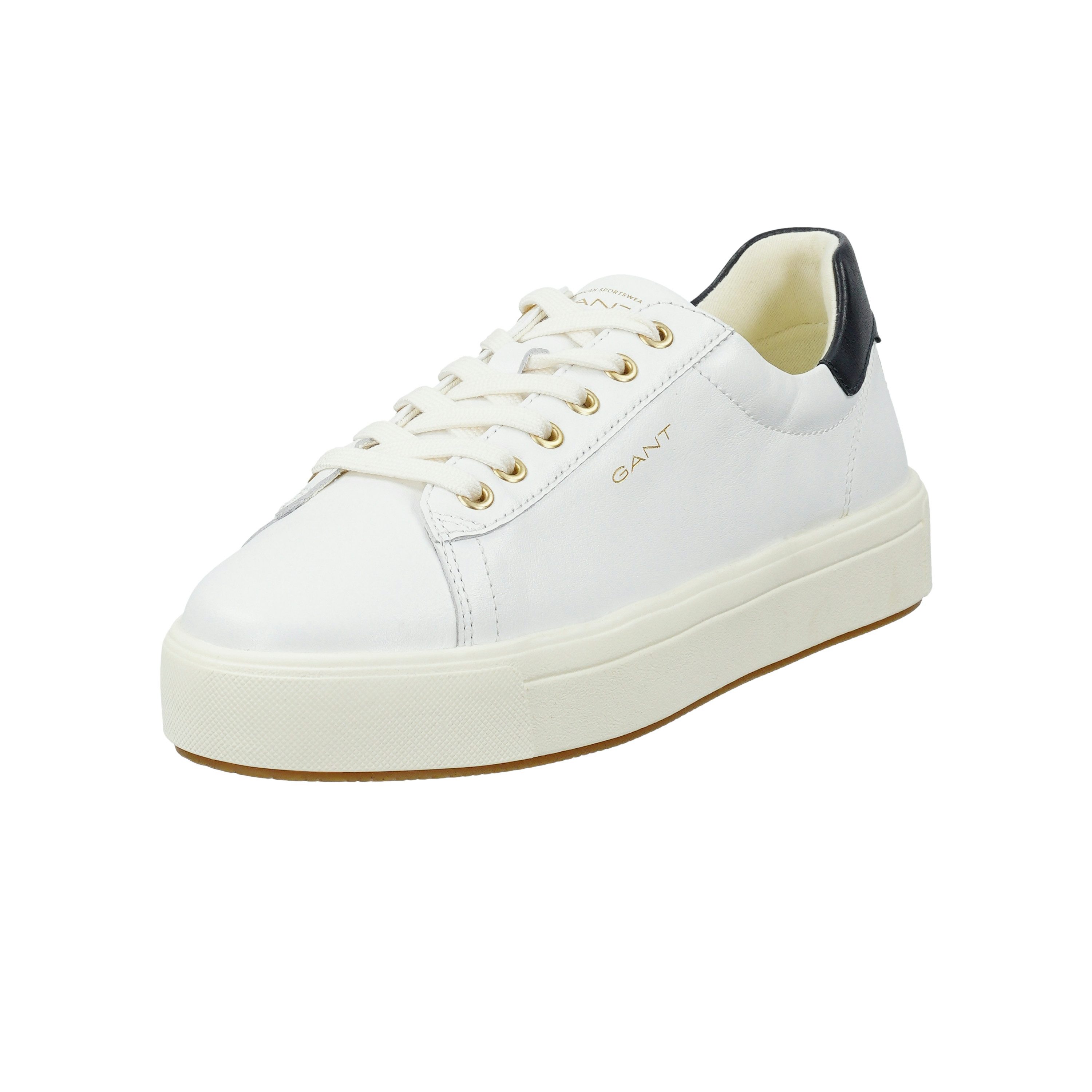Gant Avino Plateausneaker Freizeitsneaker, Halbschuh, Schnürschuh mit Fersenkonstrast
