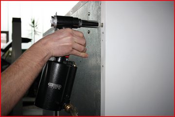 KS Tools Druckluftwerkzeug, Druckluft-Blindniet-Pistole, 2,4-3,2-4-4,8-5,6-6,4 mm