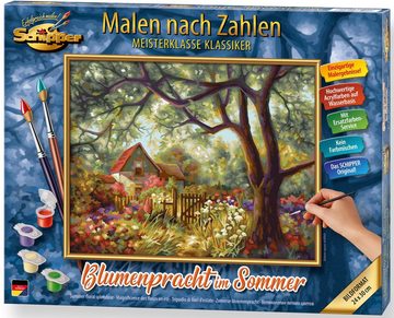 Schipper Malen nach Zahlen Meisterklasse Klassiker - Blumenpracht im Sommer, Made in Germany