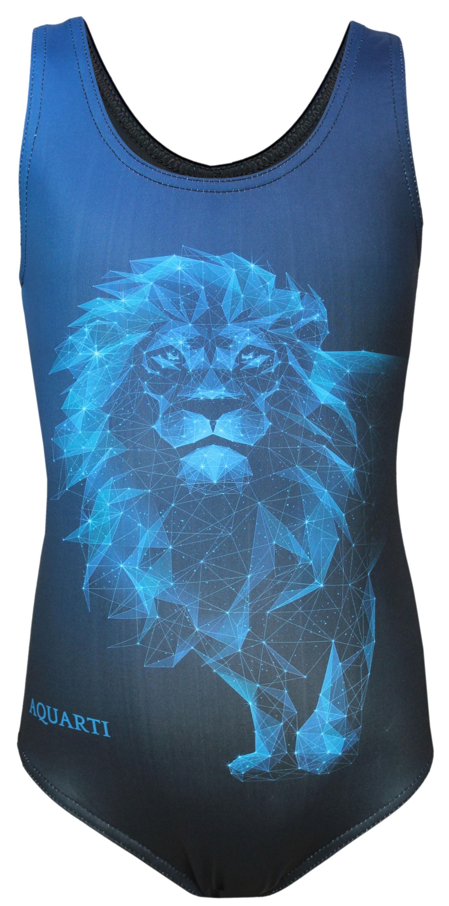 Löwe Blau / Schwarz