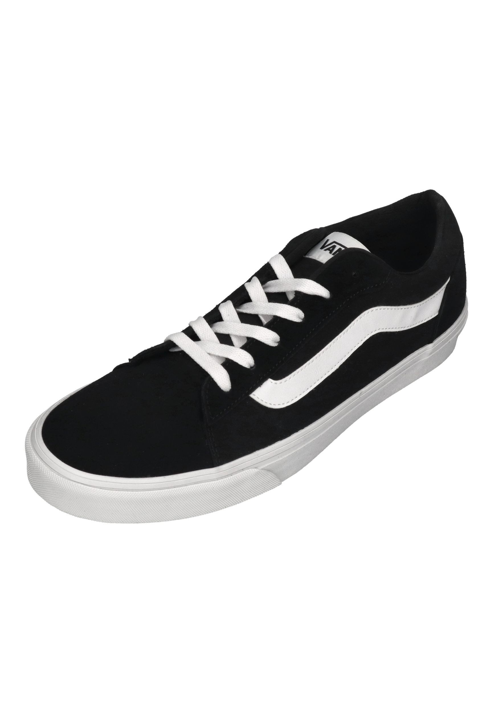 Vans VERO LS Suede Canvas Skateschuh Black White