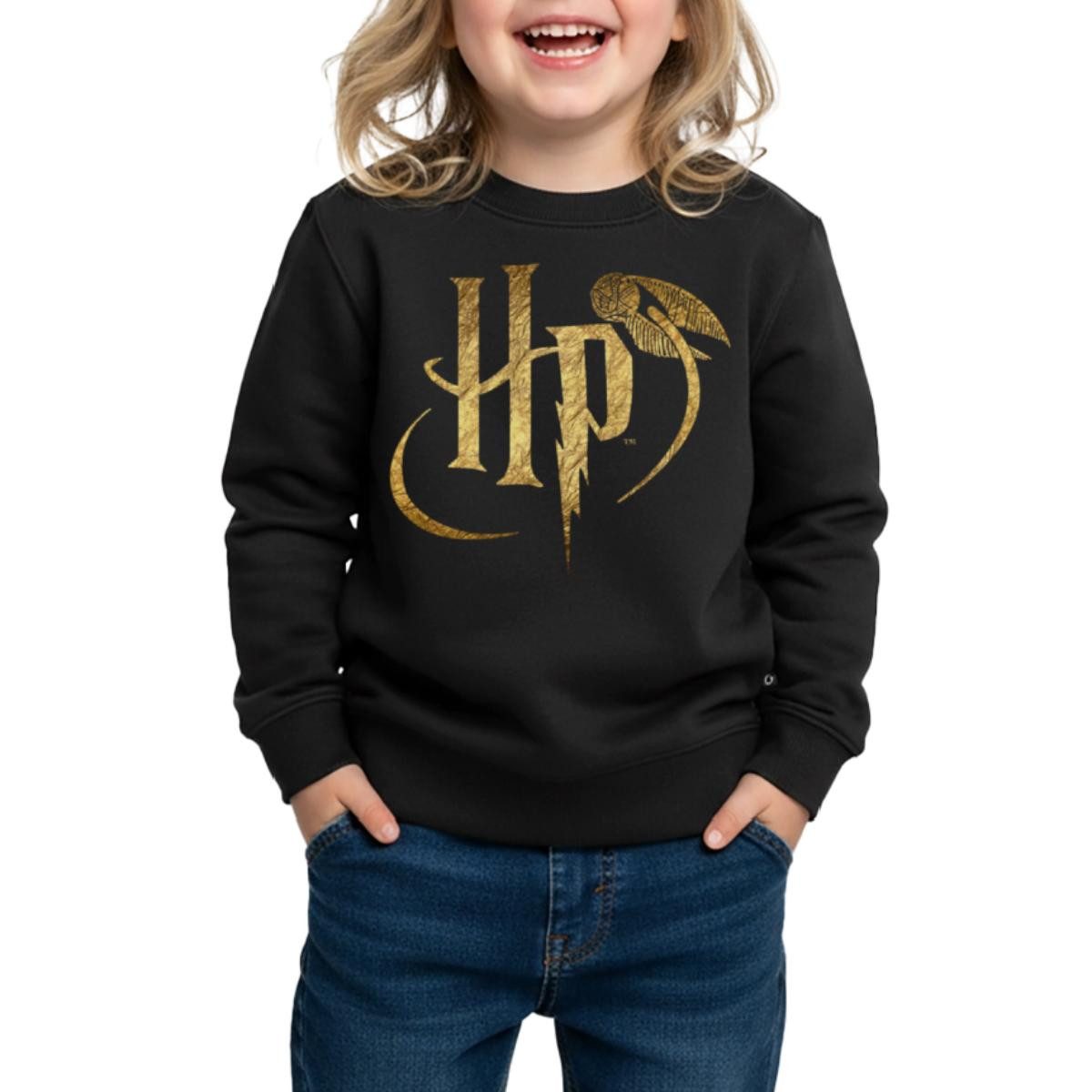 Sweatshirt Harry Potter HP Logo Kinder Premium Pullover