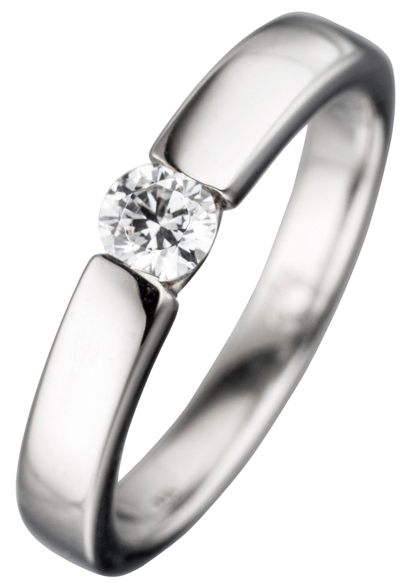 JOBO Silberring, 925 Silber mit Zirkonia günstig online kaufen