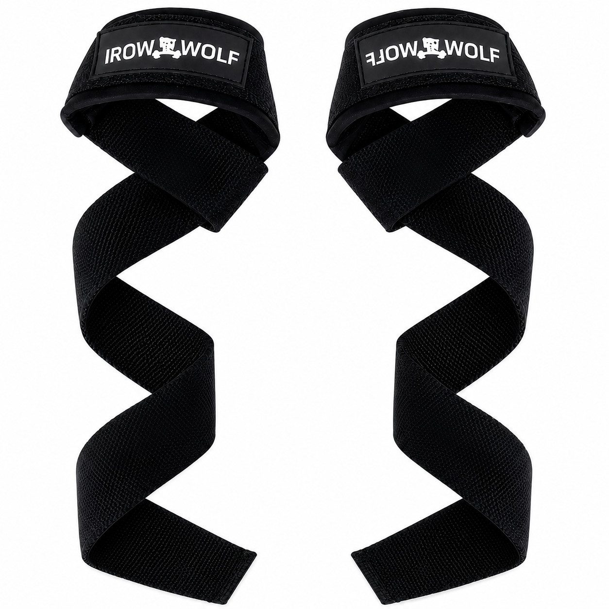 ibettertec Zughilfe Zughilfen (gepolstert) für Krafttraining, Bodybuilding, (Fitness - Kreuzheben Gurte - Lifting Straps, - für Frauen und Männer)