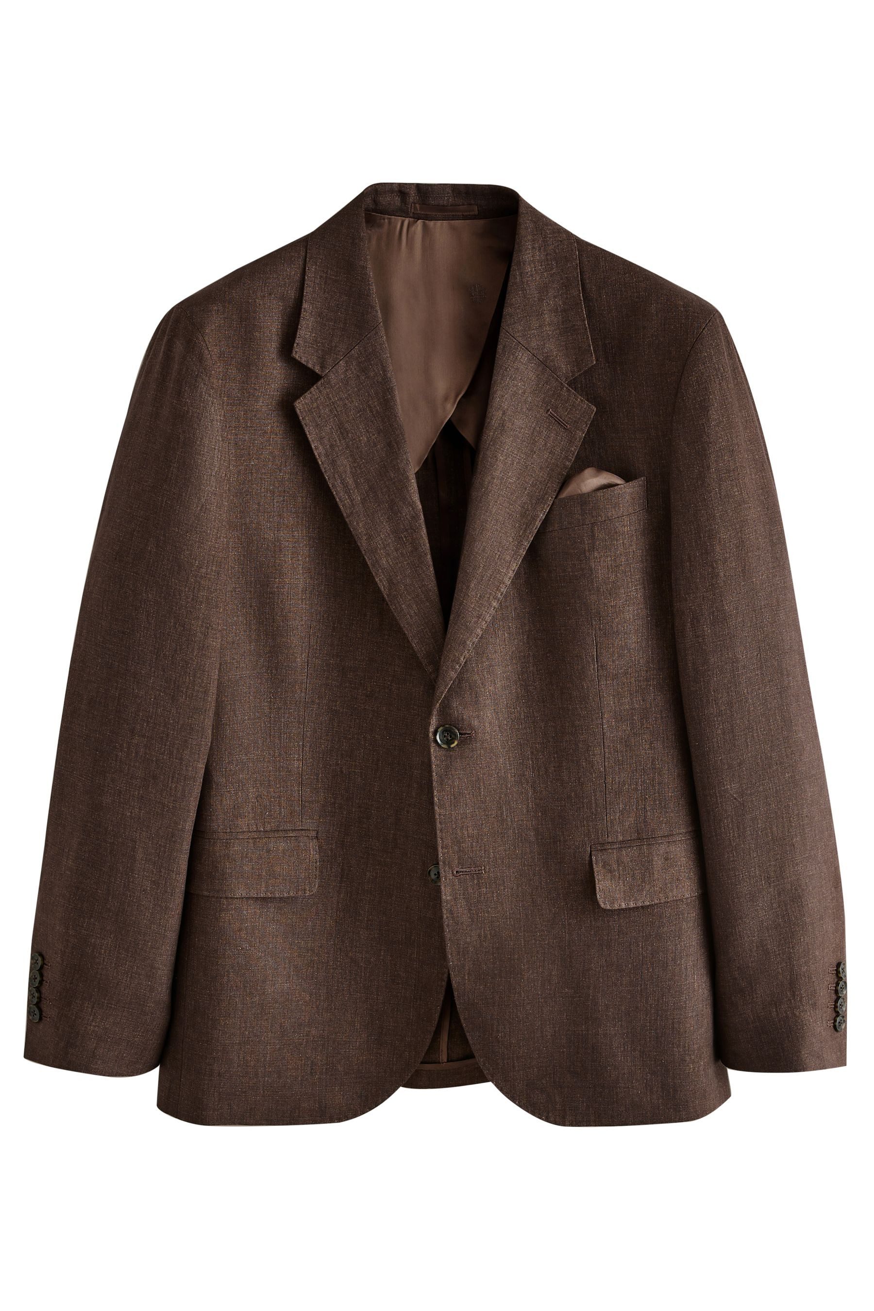 Sakko Signature Slim Fit Anzugsakko aus Leinen