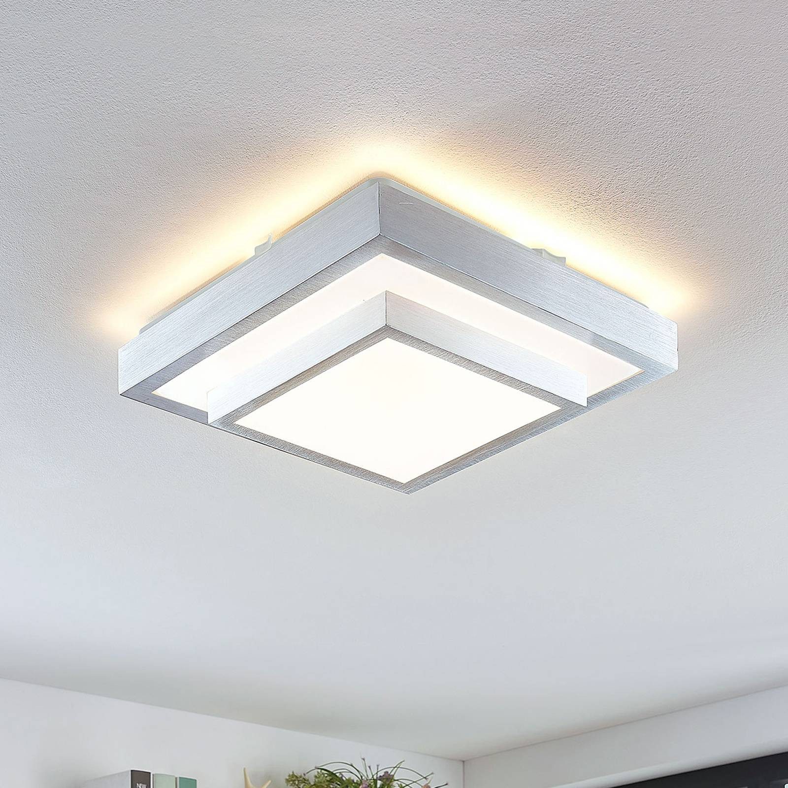 Lindby Deckenleuchten Mirco, LED 19 W gesamt, warmweiß