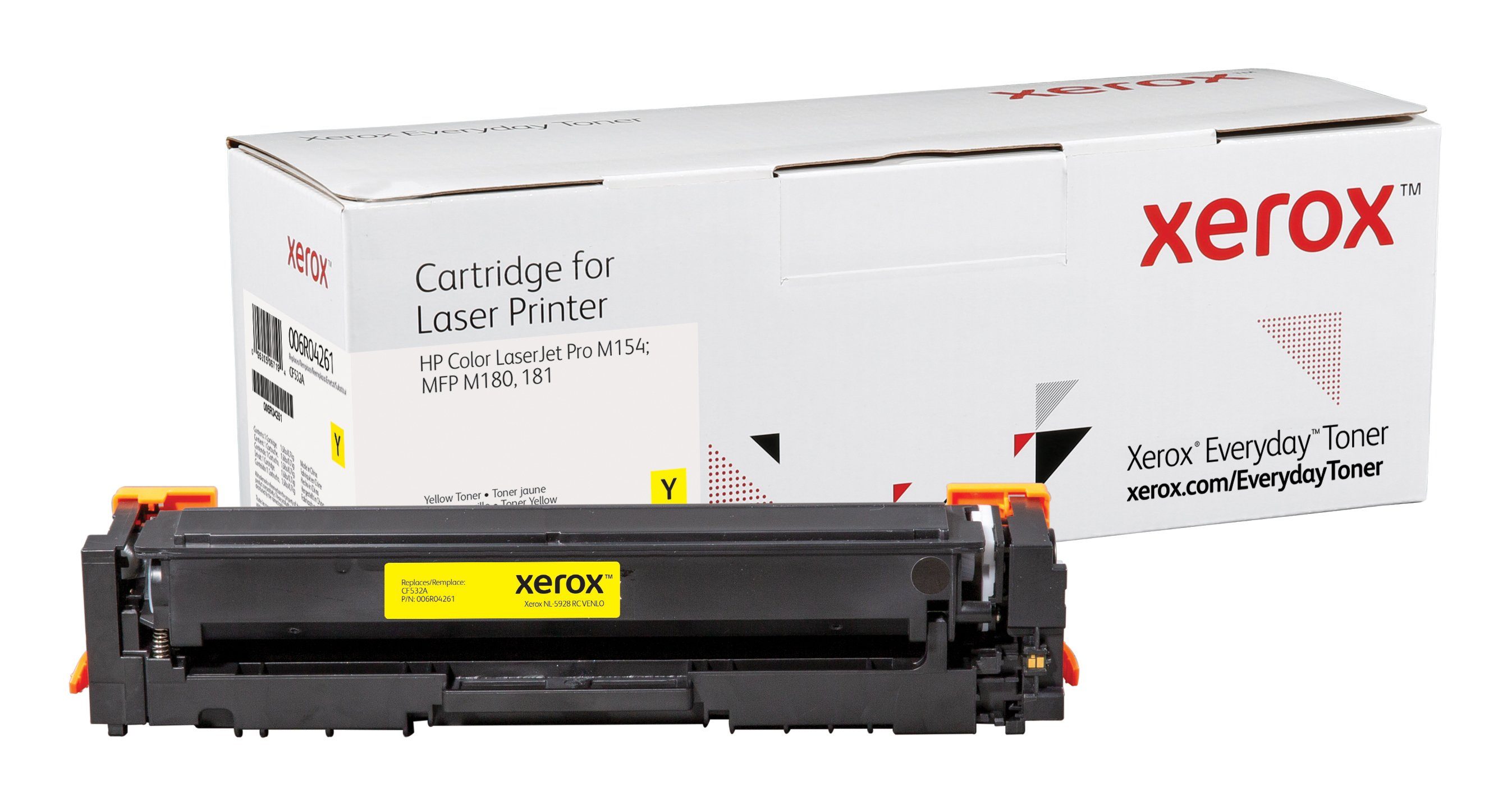 HP Everyday (CF532A) Toner Xerox mit Tonerpatrone Gelb 204A kompatibel