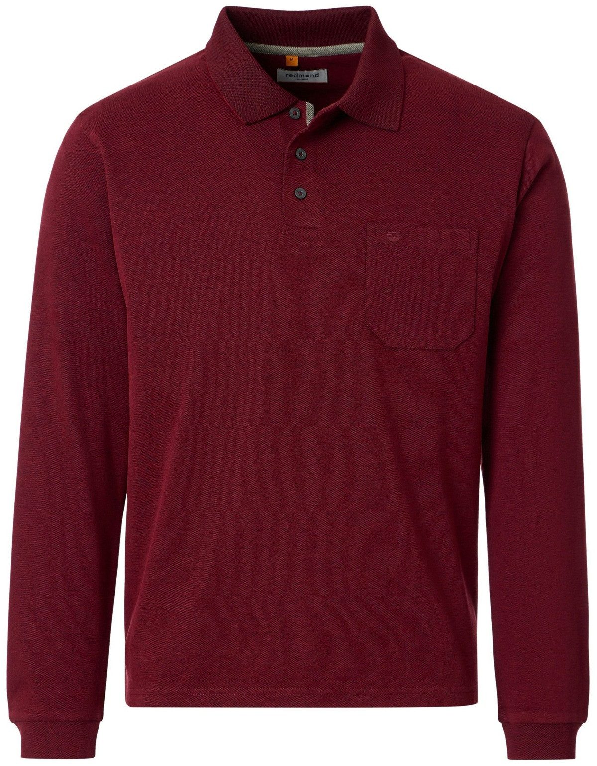Redmond Langarm-Poloshirt