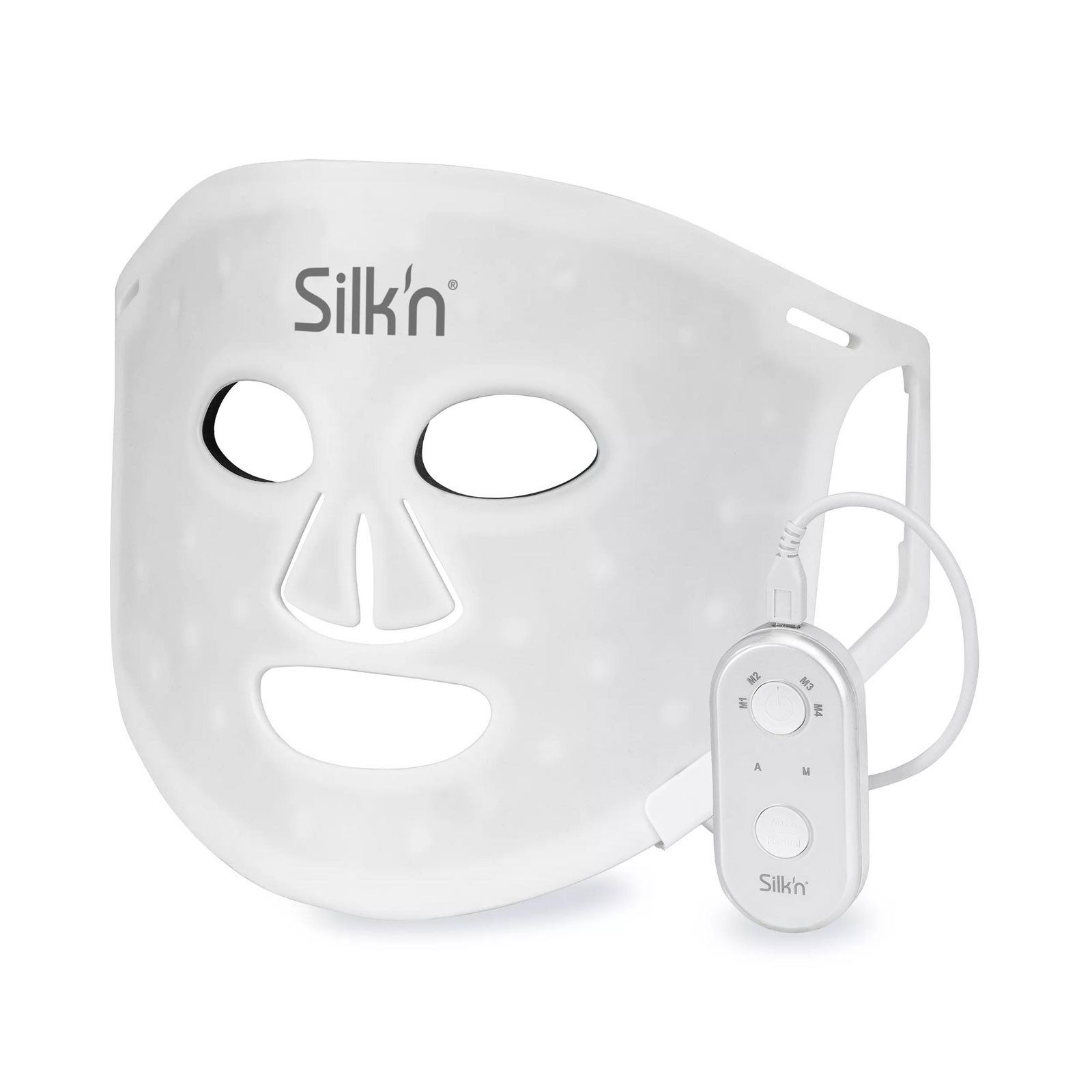 Silk'n IPL-Haarentferner FLM100PE1001 LED Face Mask, 4 Einstellungen, 2 Modi, 100 Lämpchen