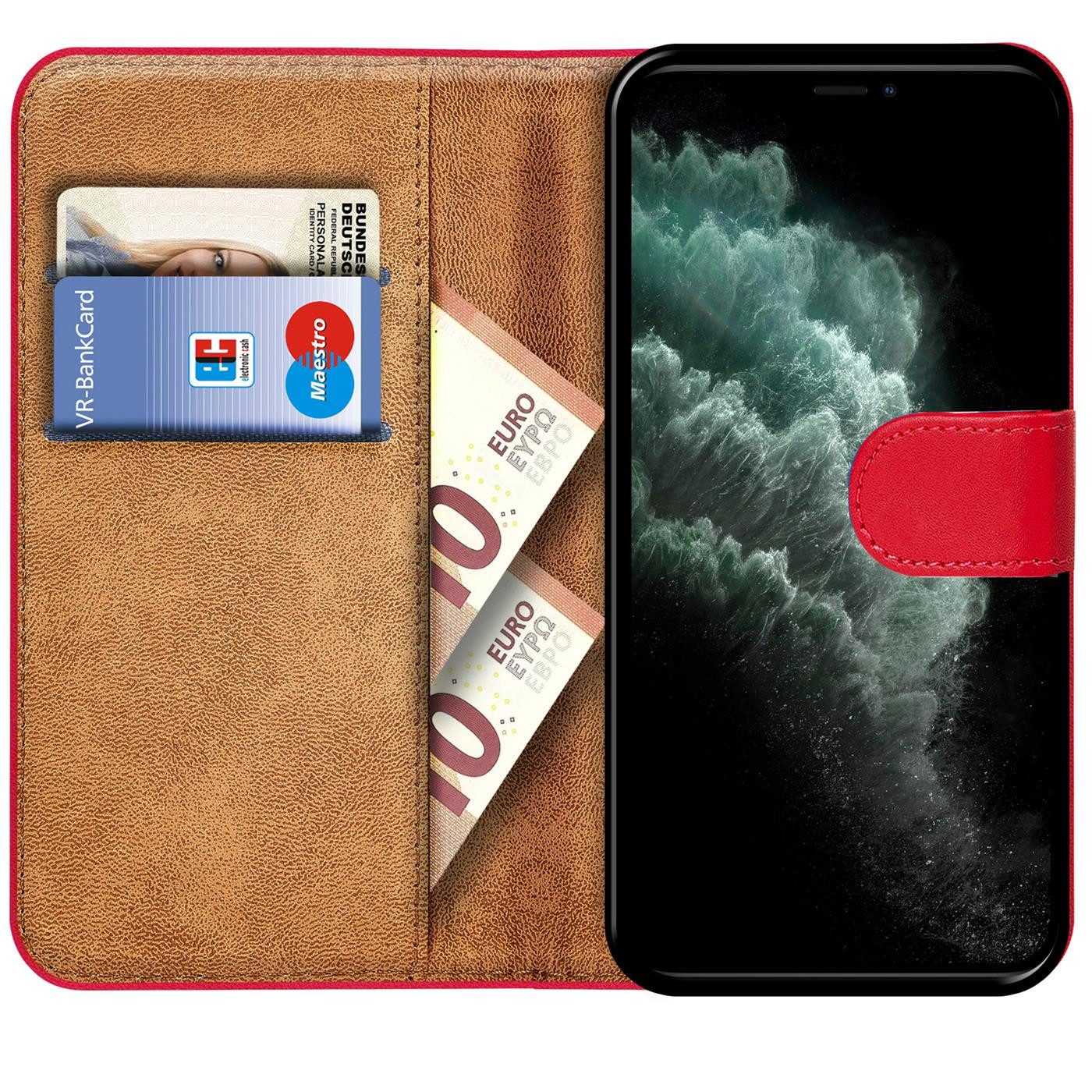 CoolGadget Handyhülle Book Case Handy Tasche für Apple iPhone 11 Pro 5,8 Zoll, Hülle Klapphülle Flip Cover für iPhone 11 Pro Schutzhülle stoßfest – Bild 2 von 5