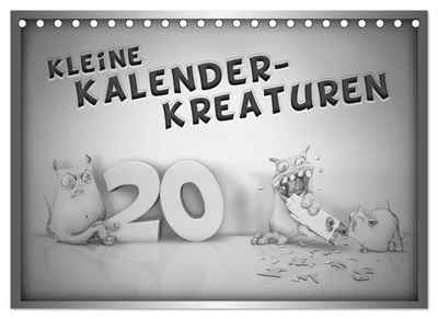 CALVENDO Wandkalender Kleine Kalender-Kreaturen (Tischkalender 2023 DIN A5 quer)