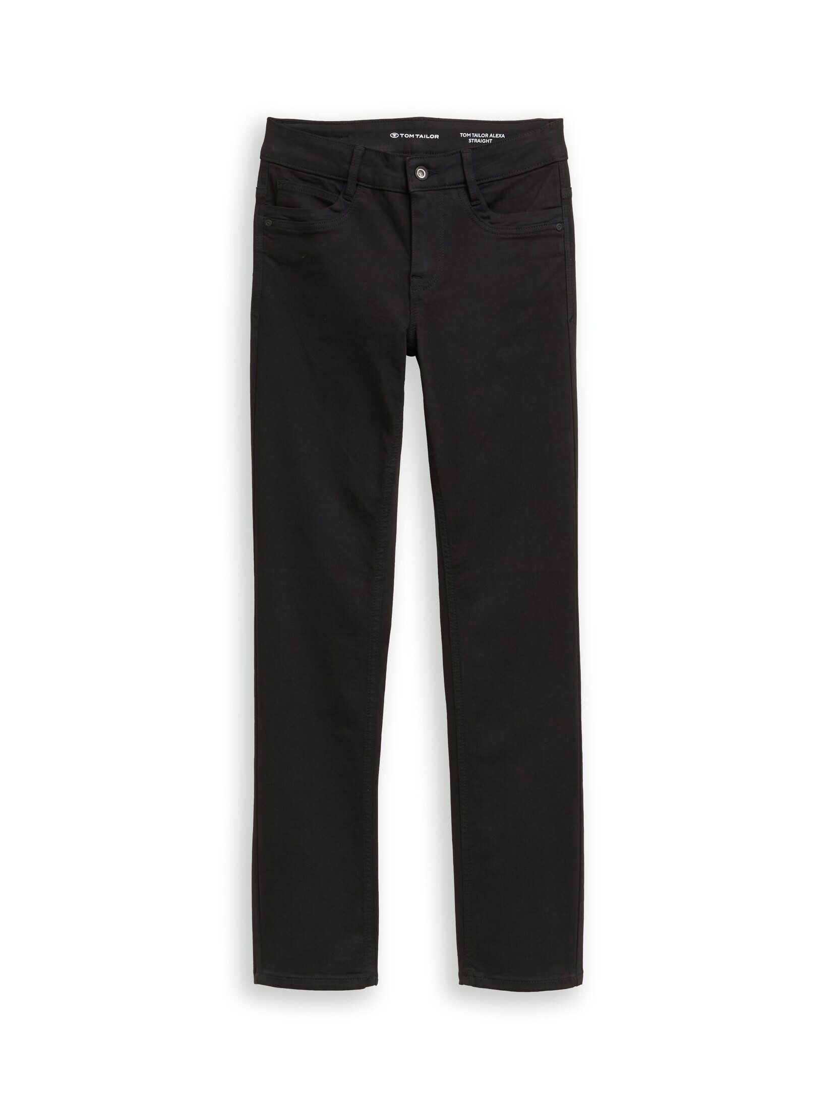 TOM TAILOR Straight-Jeans Jeanshosen TTALEXA STRAIGHT Jeans