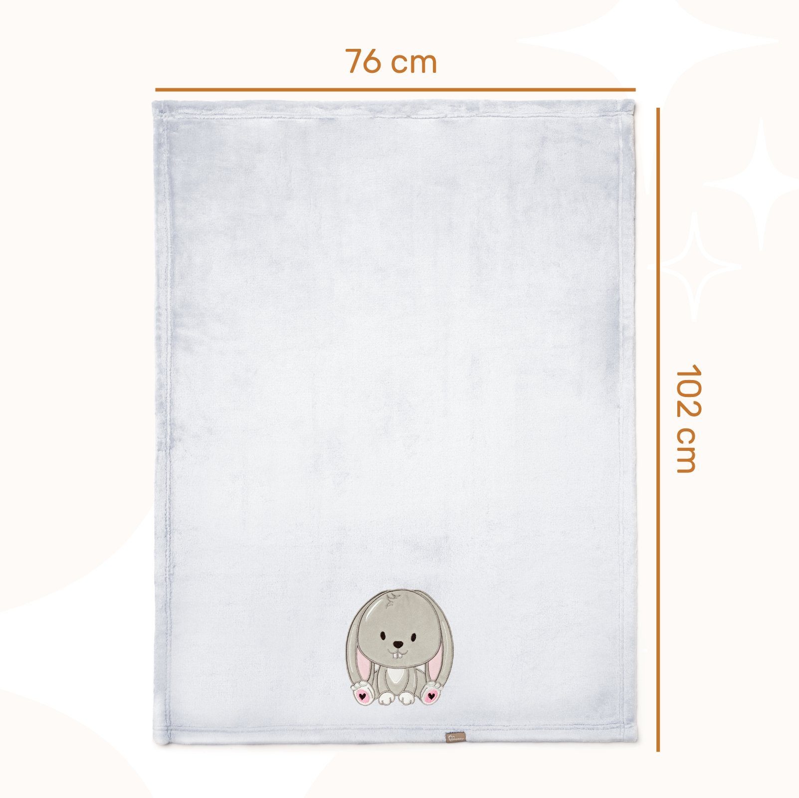 Wohndecke Warme Kuscheldecke Babydecke Blanket Baby Geschenk BE20-168
