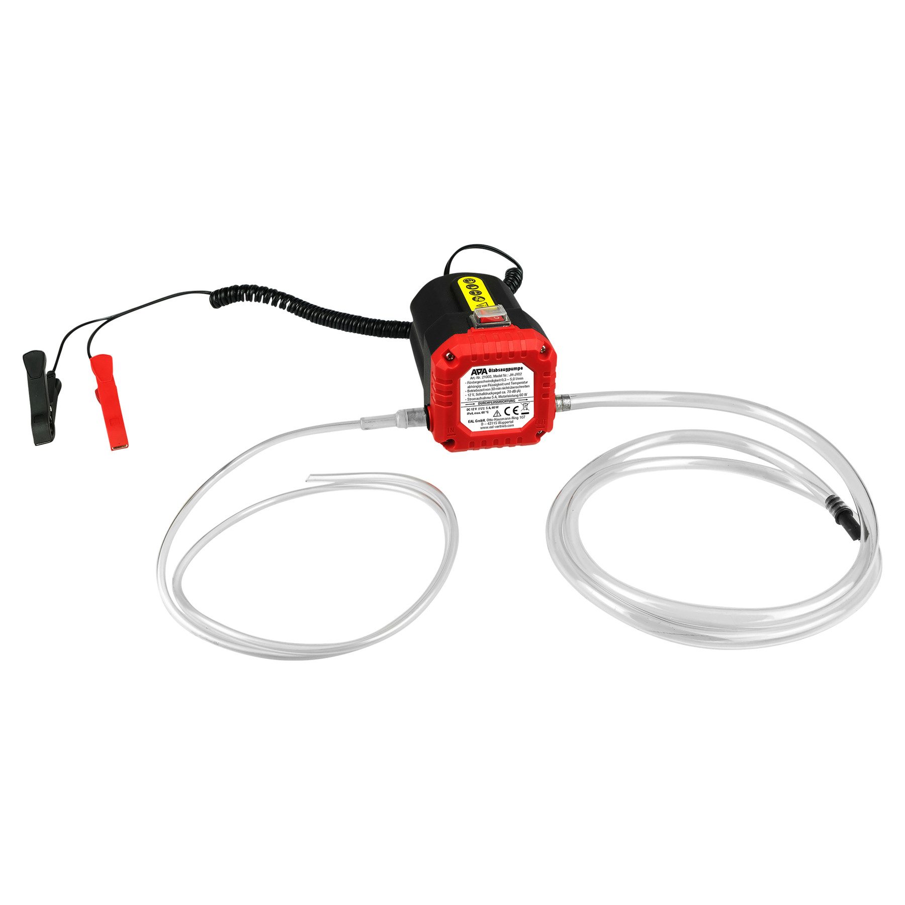 EUFAB Ölabsaugpumpe EUFAB Ölabsaugpumpe Auto 12V