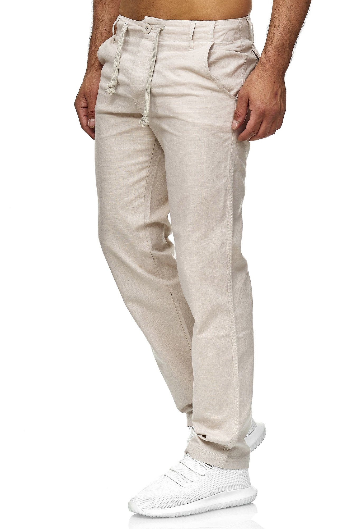 Reslad Leinenhose Reslad Herren bequeme Baumwollhose Leinenhose Optik Stran günstig online kaufen