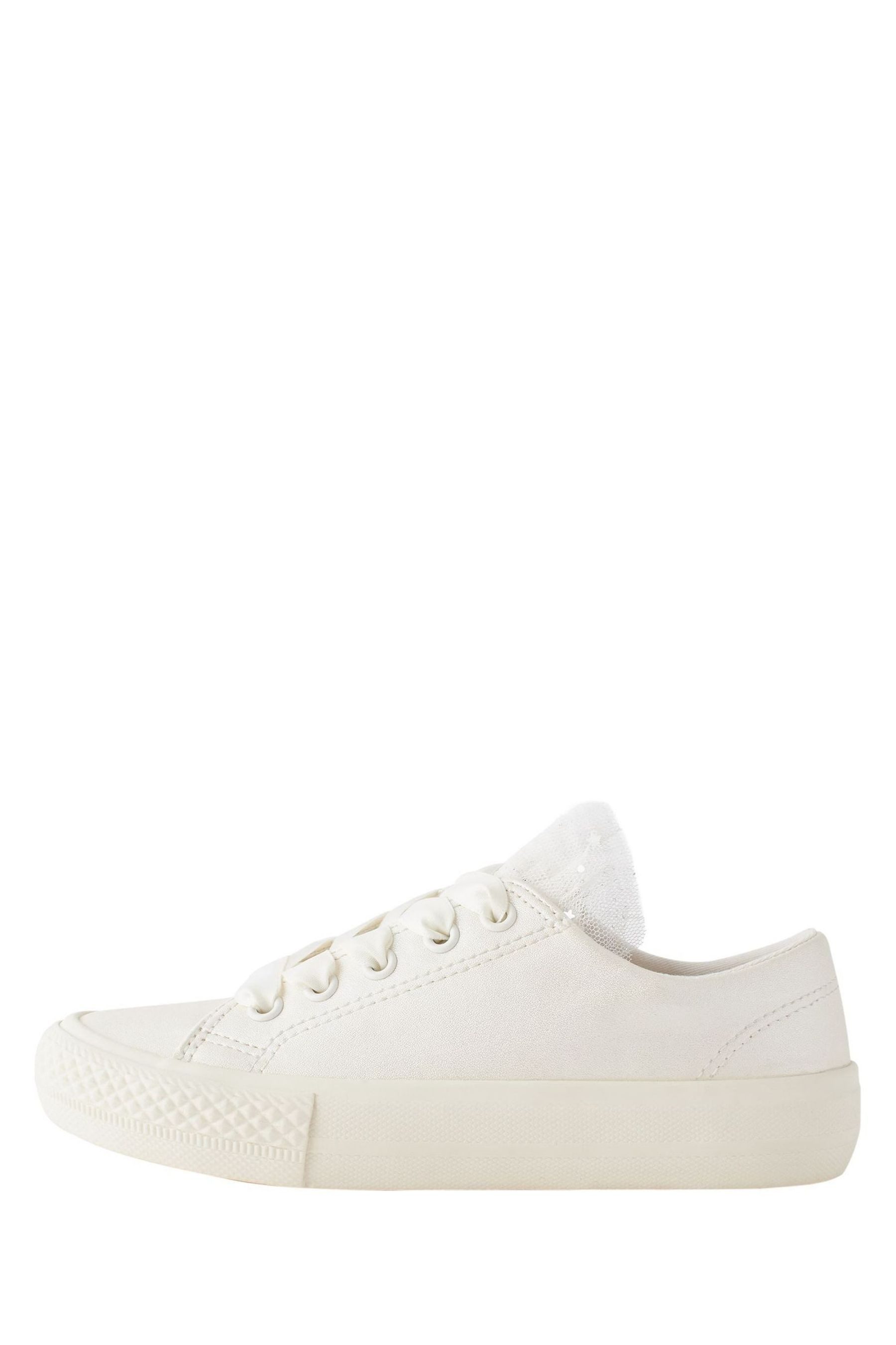 Next Brautjungfern-Turnschuhe mit Tüll Sneaker