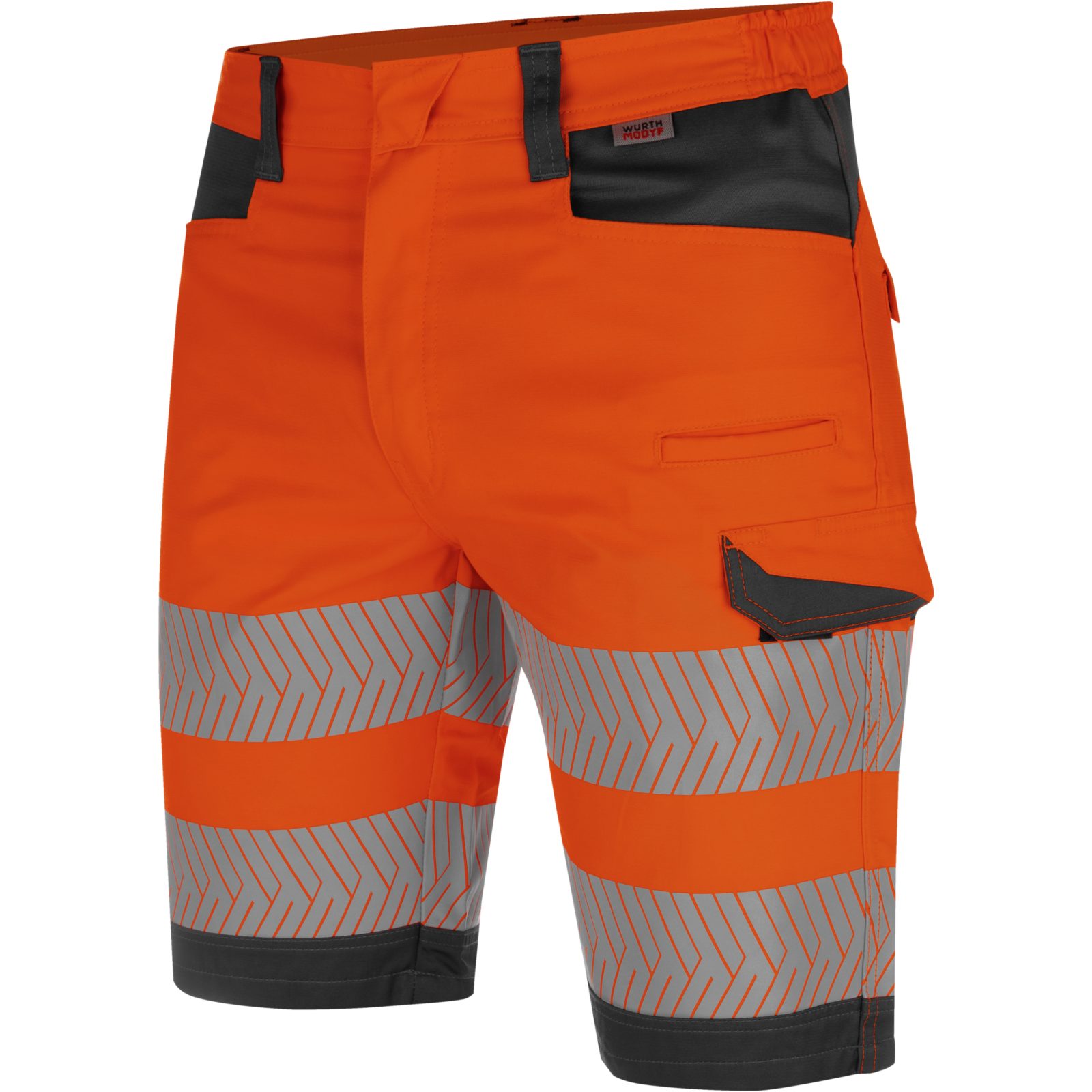 Würth MODYF Робочі шорти Fluo EN 20471 für Profis Bequeme HI-VIS Робочі шорти für Herren