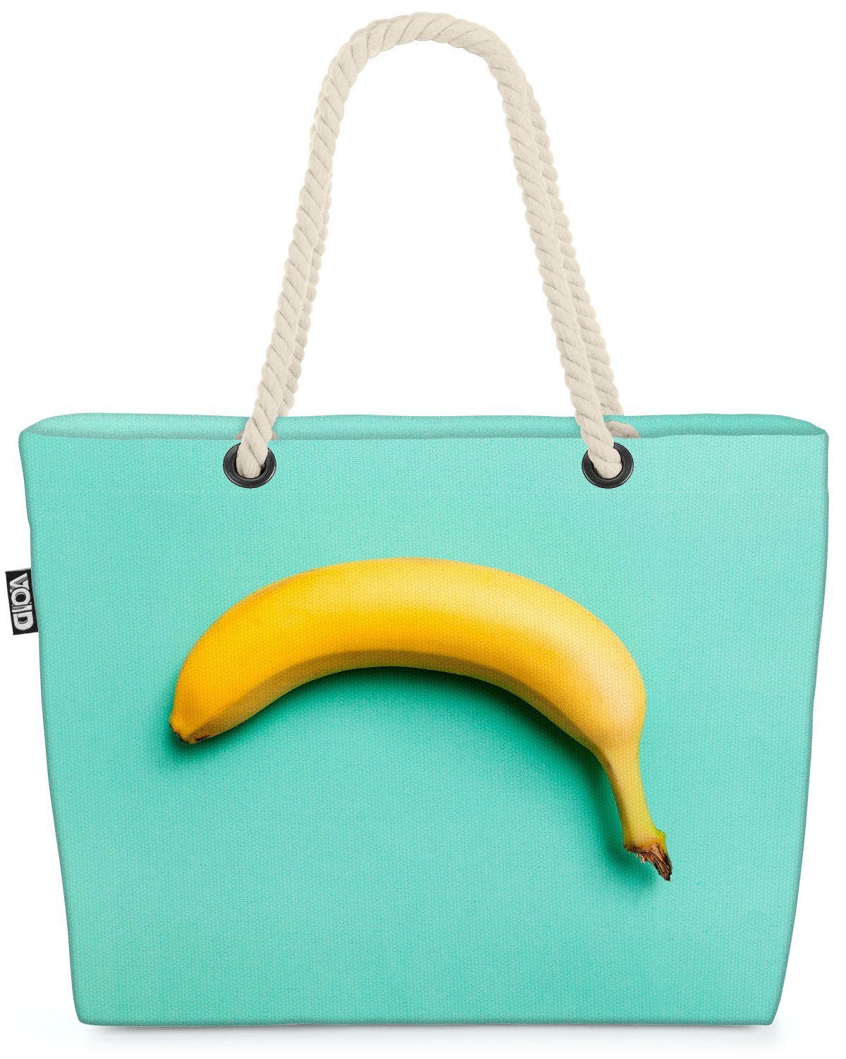 VOID Strandtasche Obst Diät Foto (1-tlg), essen frisch Banane Stilleben küc Grafik Modern Frucht