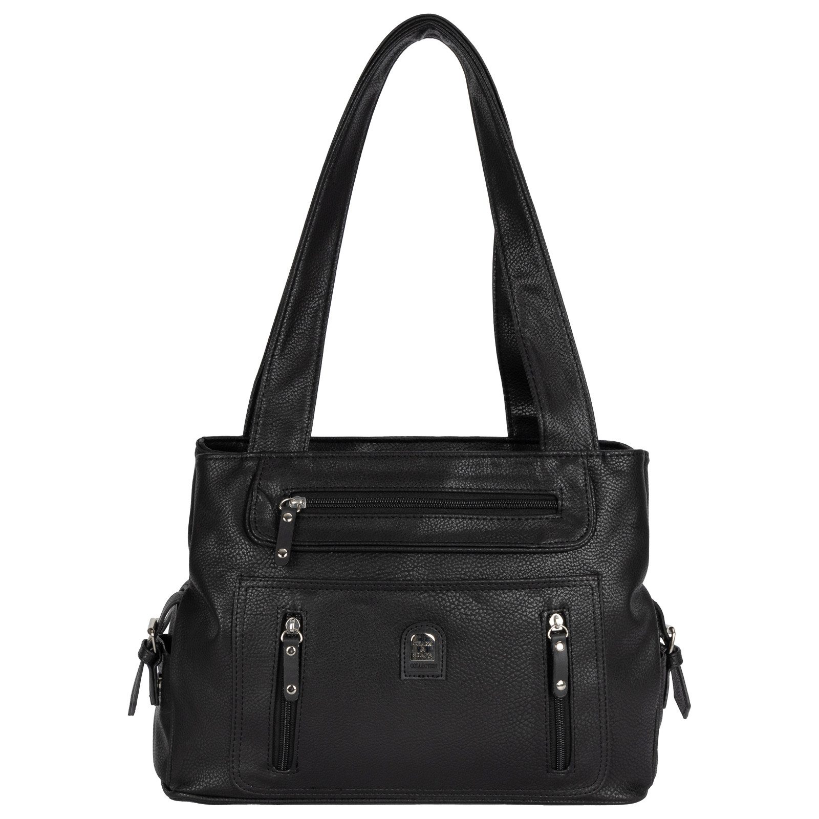 EAAKIE Umhängetasche Damen Tasche Schultertasche Umhängetasche Leder Optik Handtasche, als Schultertasche, Umhängetasche tragbar