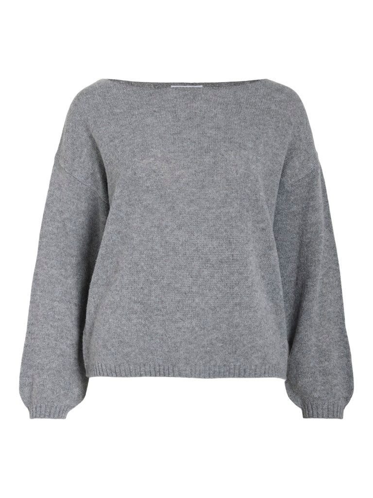 Vila Rundhalspullover VILUKA BOATNECK günstig online kaufen