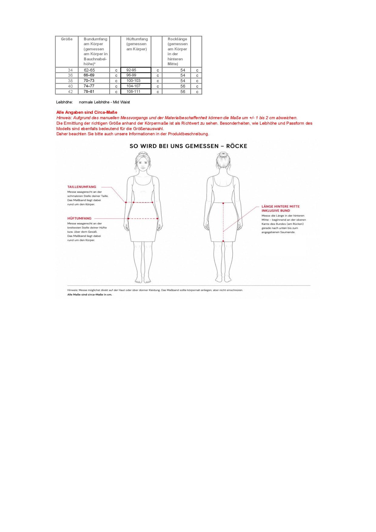 Recover C.C. Jeansrock Recover C.C. Pants Jeansrock Pia Formbund mit aufgesetztem Band und Schlaufendetails – Bild 5 von 5