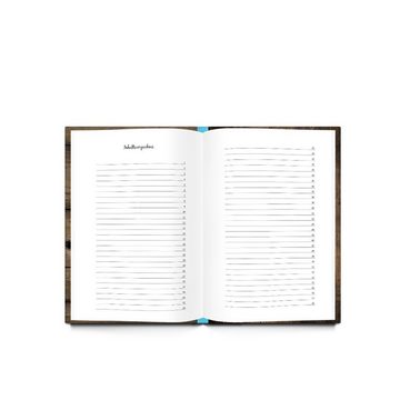 Logbuch-Verlag Notizbuch Geschenk-SET 2 x DIN A5 Rezeptbücher MEINE REZEPTE, Rezeptbuch Kochbuch Backbuch zum Selberschreiben