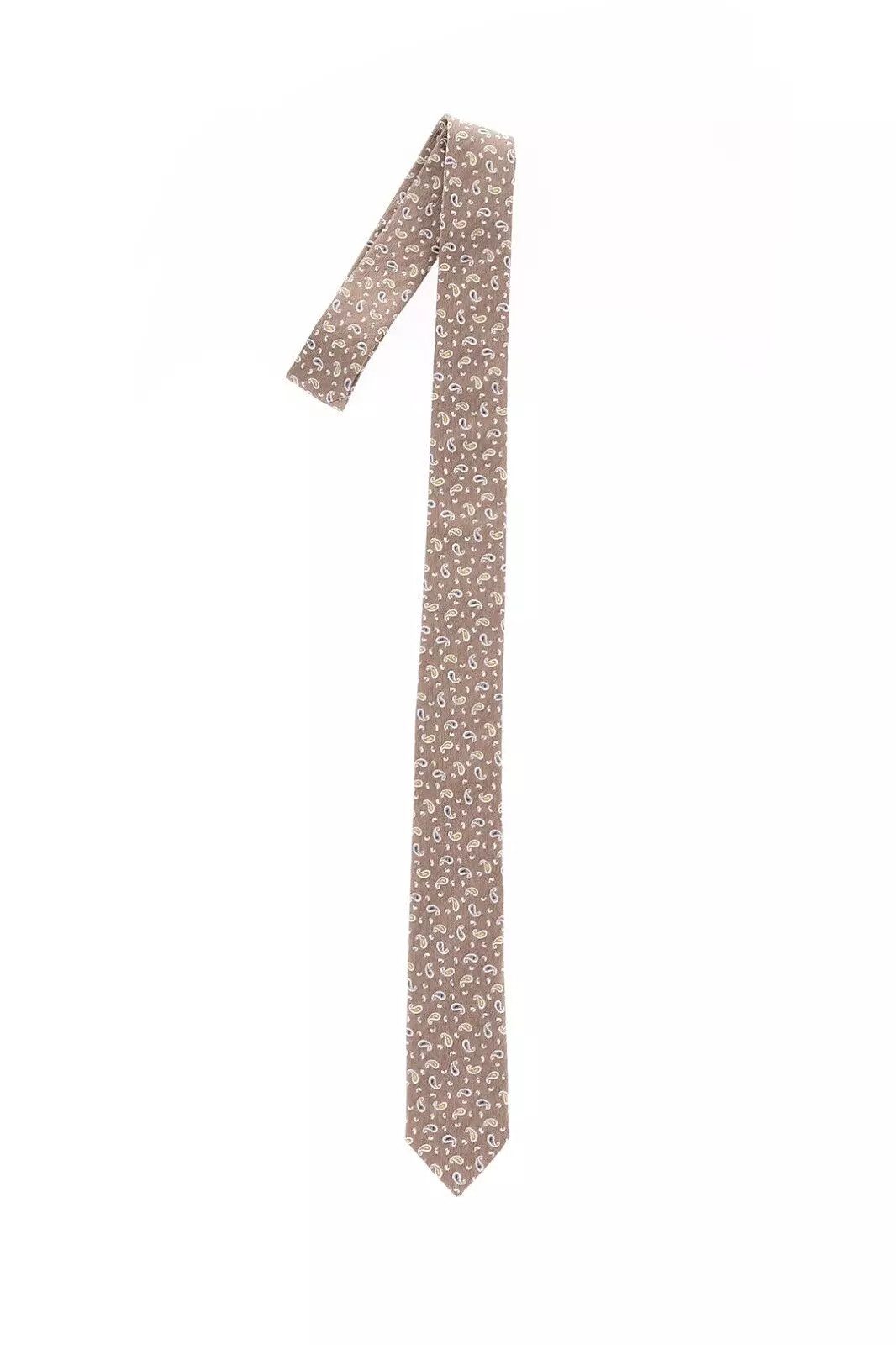 Corneliani Krawatte CC Corneliani Collection Herren krawatten, Seide Paisley. Paisley Muster