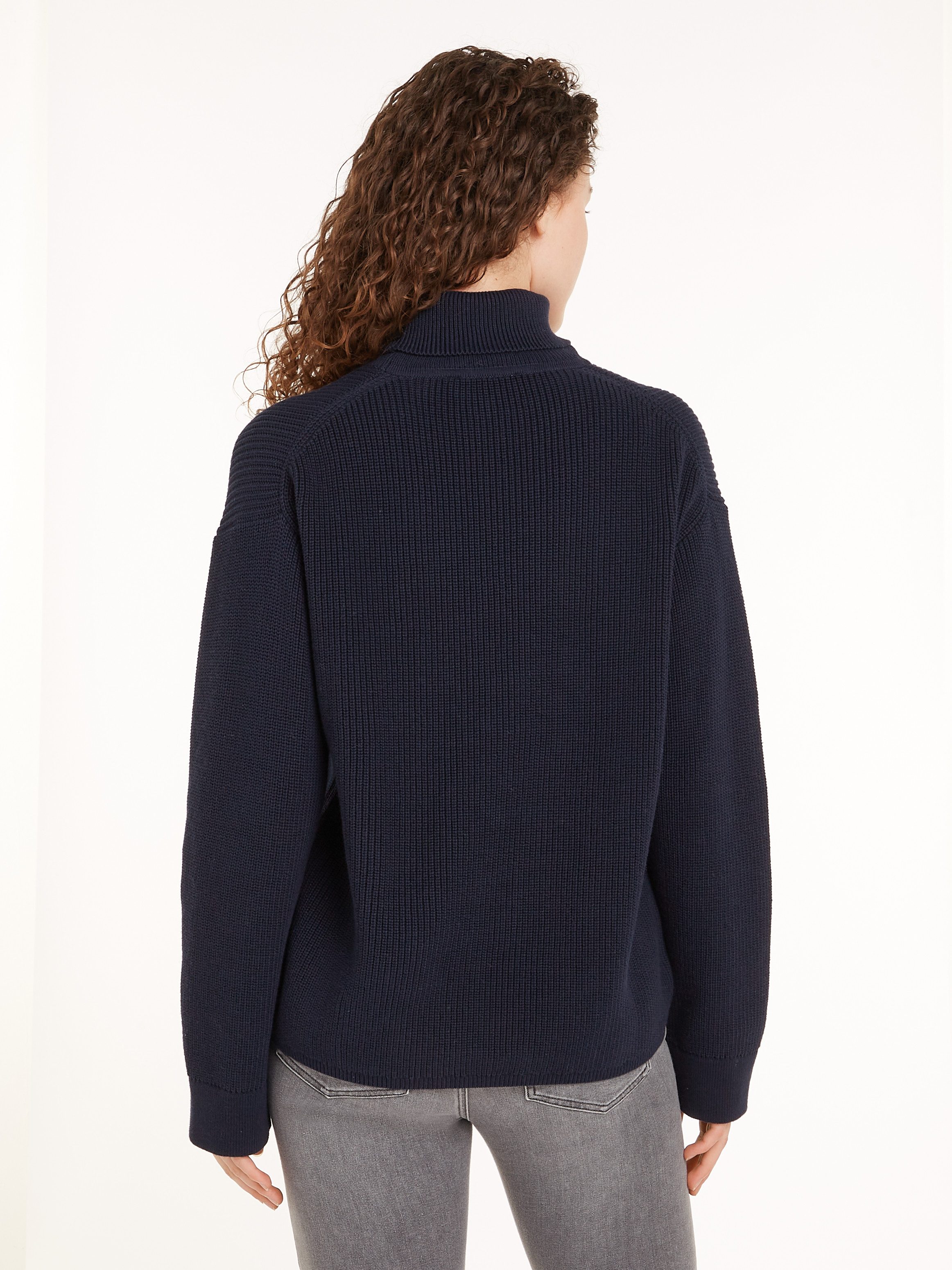 Tommy Hilfiger Strickpullover CO CARDI STITCH günstig online kaufen