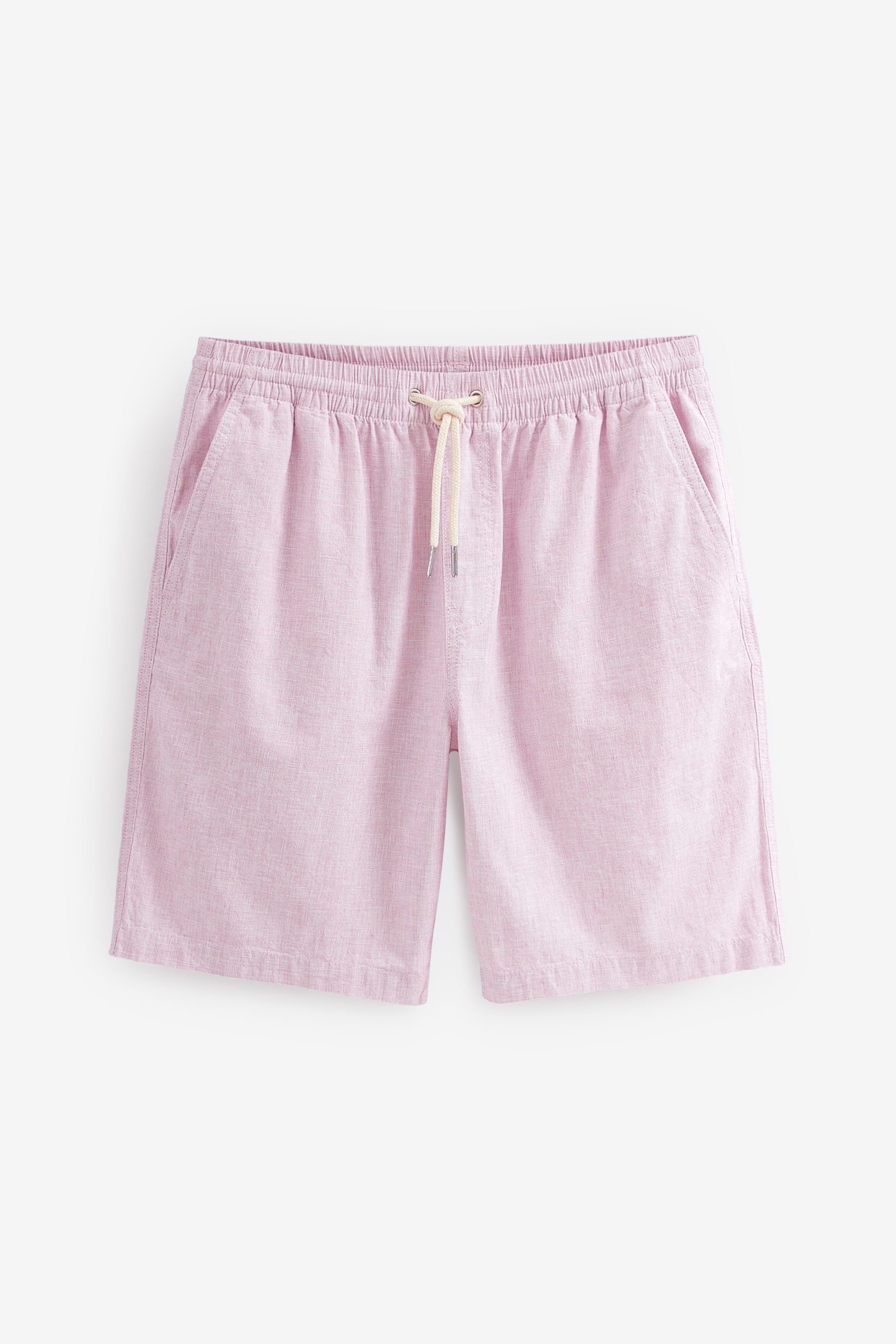 Next Shorts Shorts mit Tunnelzugbund aus Baumwolle/Leinen (1-tlg)