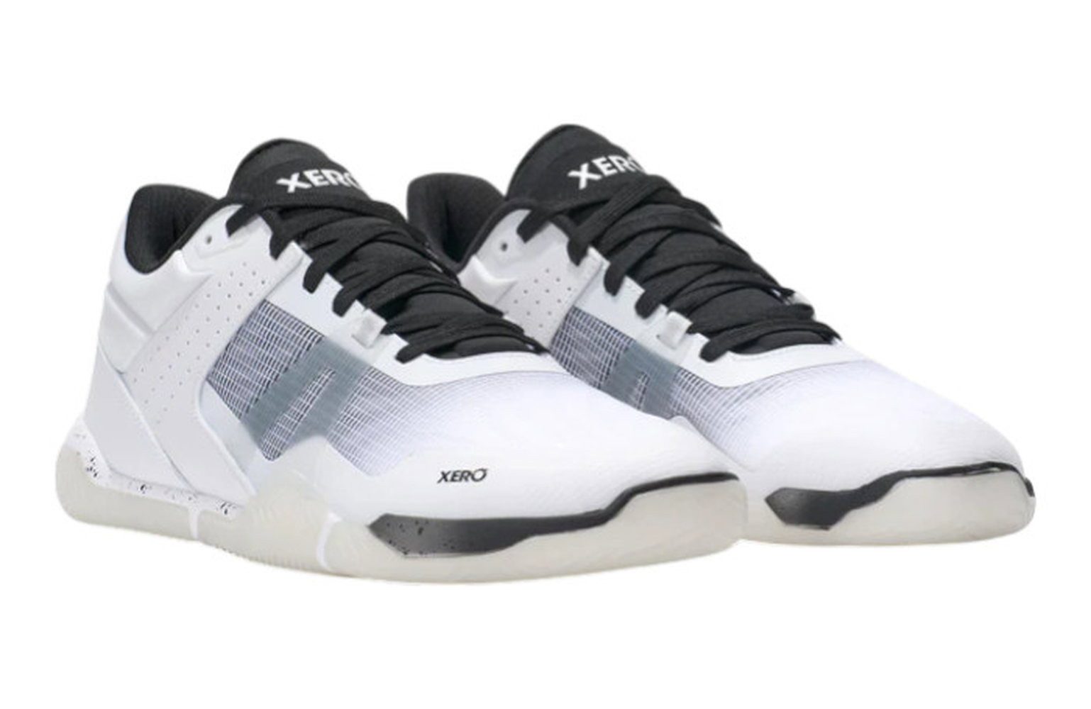 Xero Shoes Barfussschuhe Indoor X1 Low (Minimal-Basketball) weiss/schwarz Herren Fitnessschuh