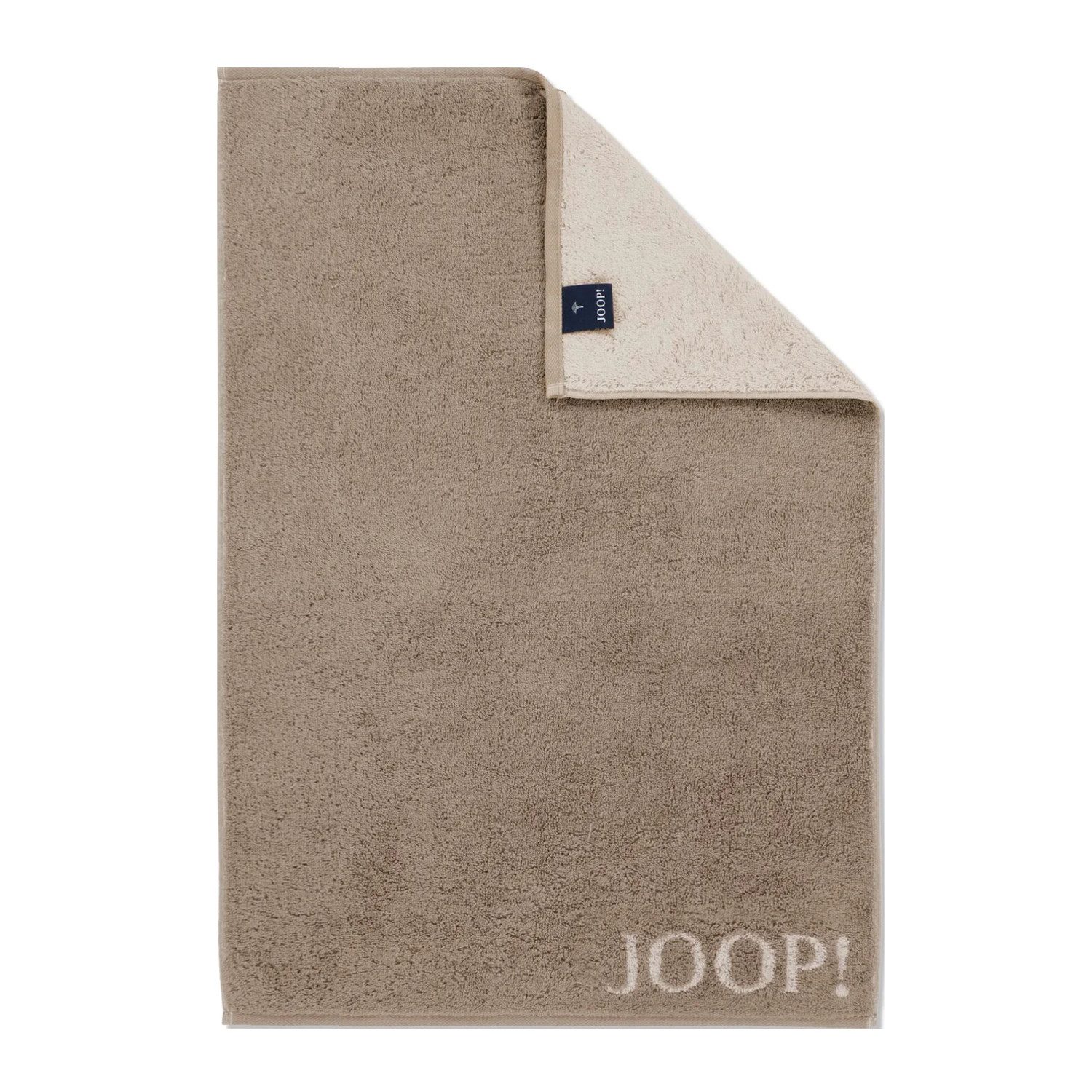 JOOP! Handtuch Joop! Handtuch Duschtuch Gästetuch Classic 1720-30 sand, Walkfrottier (1-St), 100% Baumwolle