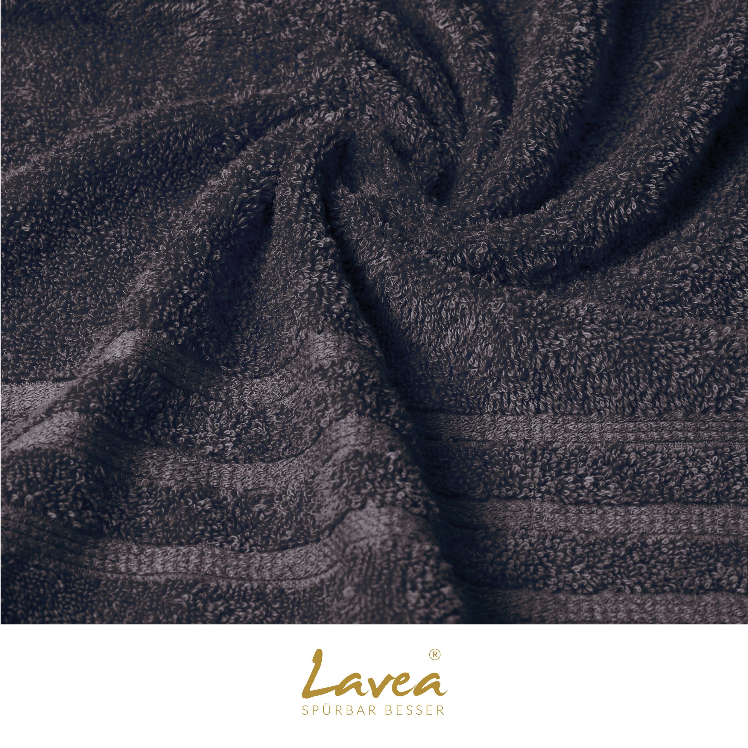 Lavea Waschhandschuh Bali Waschlappen 16x22 cm, Waschhandschuhe, kleine Handtücher, Weiches Bio-Baumwollfrottee (Set, 2-St), Gesichtshandtücher, GOTS-zertifizie – Bild 5 von 5