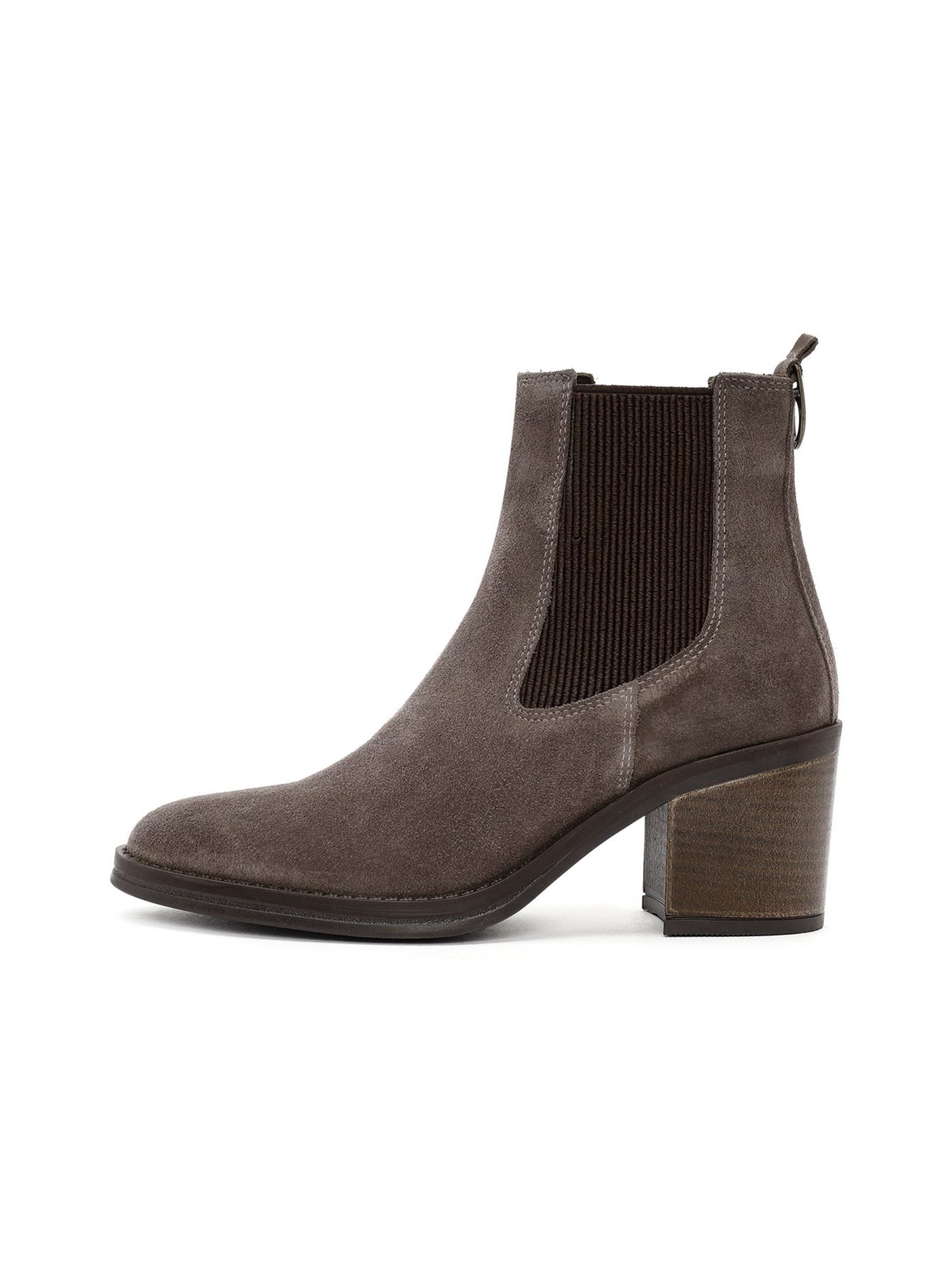 Derimod Cowboy-Absatzstiefel aus Veloursleder Cowboy Boots