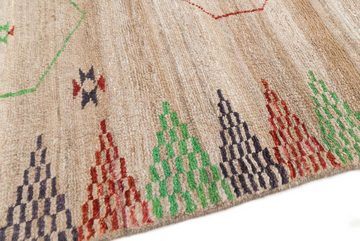 Designteppich Berber Ghashghai 144x175 Handgeknüpfter Moderner Orientteppich, Nain Trading, rechteckig, Höhe: 10 mm