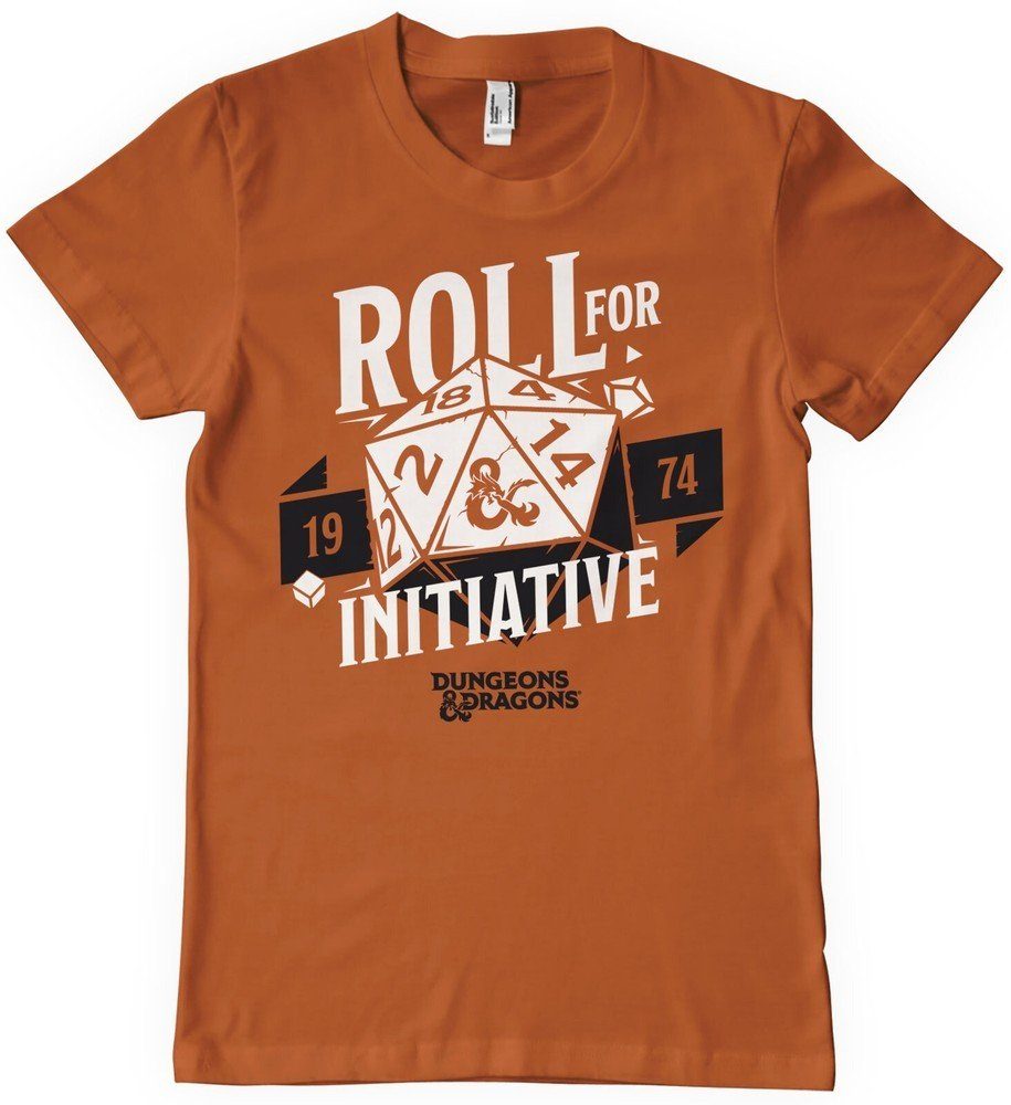 DUNGEONS & DRAGONS T-Shirt D&D Roll For Initiative T-Shirt