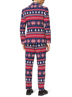 Opposuits Kostüm Nordic Noel, Weihnachtlicher Herrenanzug im feinsten Norweger-Look