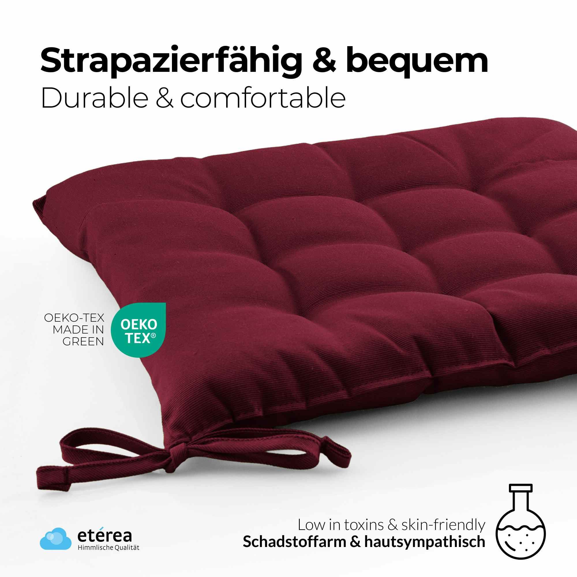 etérea Himmlische Qualität Sitzkissen etérea Sitzkissen Stuhlkissen Basic Auflage und