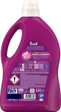 Perwoll Flüssig 2x 2,6 l (104 WL) Colorwaschmittel (Spar-Pack, [2-St. Feinwaschmittel reinigt sanft und erneuert Farben und Fasern für alle farbigen Textilien, mit Dreifach-Renew-Technologie)