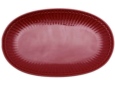 Greengate Салатная тарелка Alice Тарелки oval claret red 23 cm