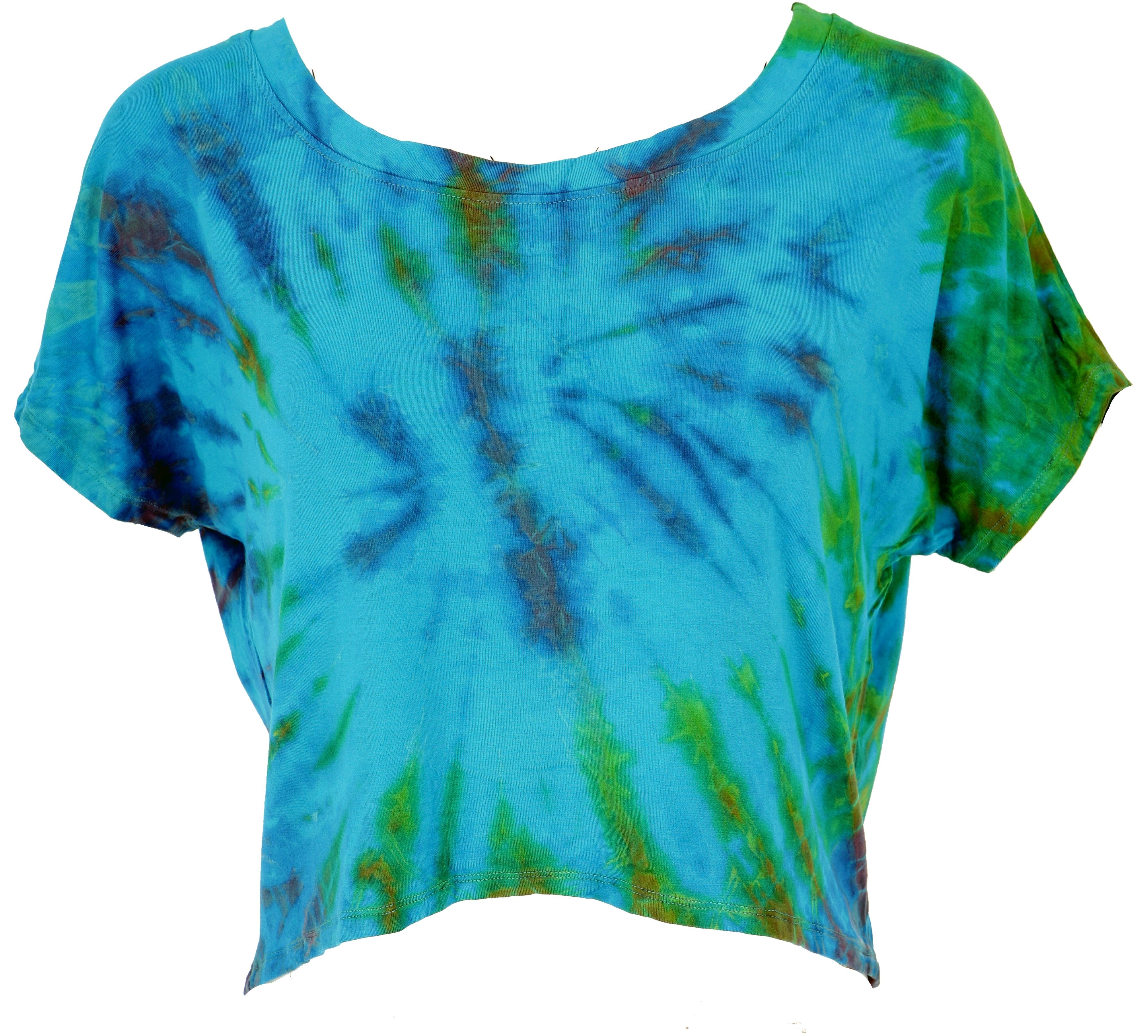 Guru-Shop T-Shirt Batik Hippie T-Shirt, Unikat günstig online kaufen