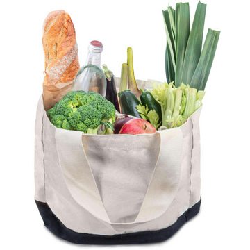 Dimono Einkaufsbeutel Einkaufstasche Shopper Stofftasche, Obst- & Gemüsebeutel Biologische Baumwolle