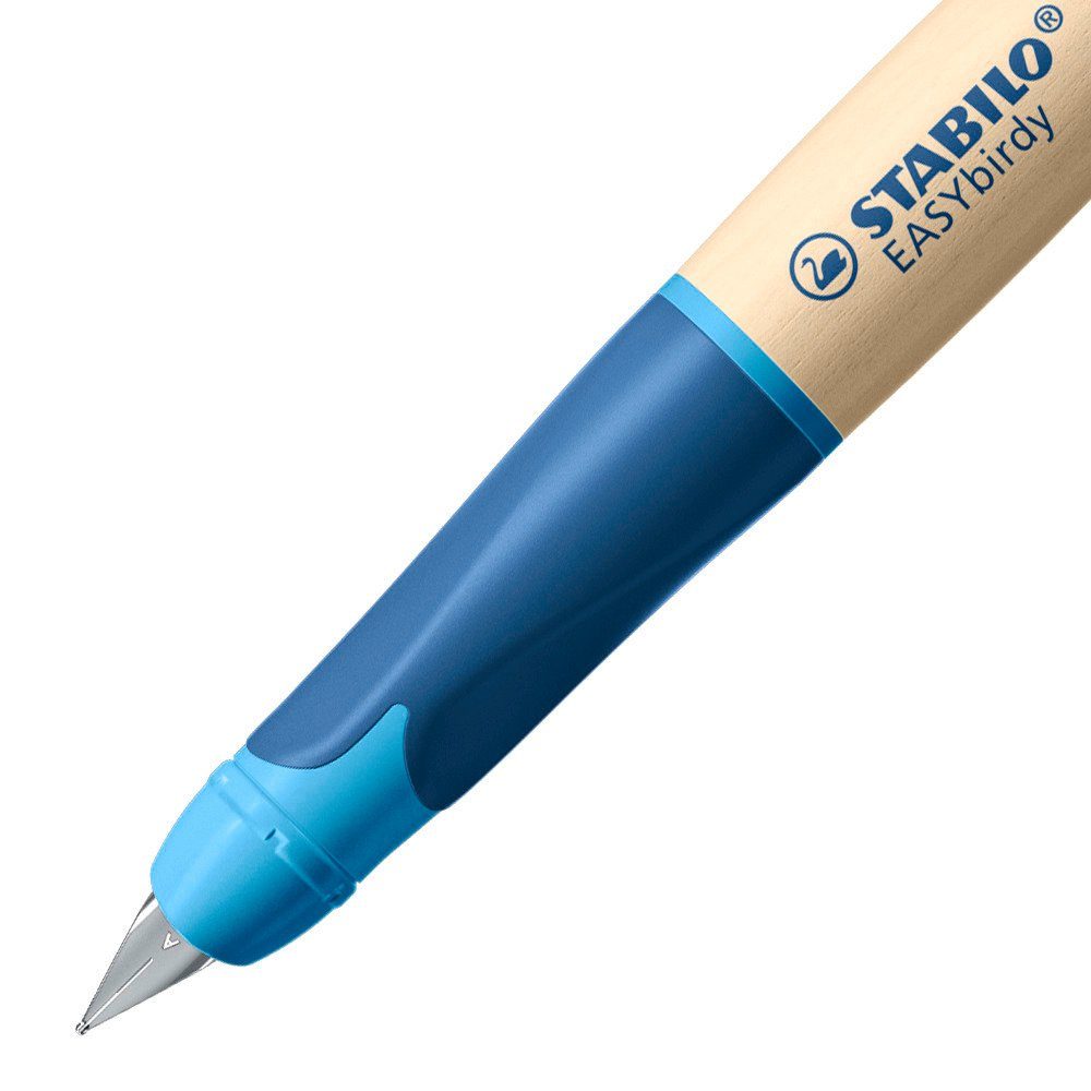 STABILO Füller EASYbirdy Timber Ergonomischer Schulfüller - Feder A - Rechtshänder -