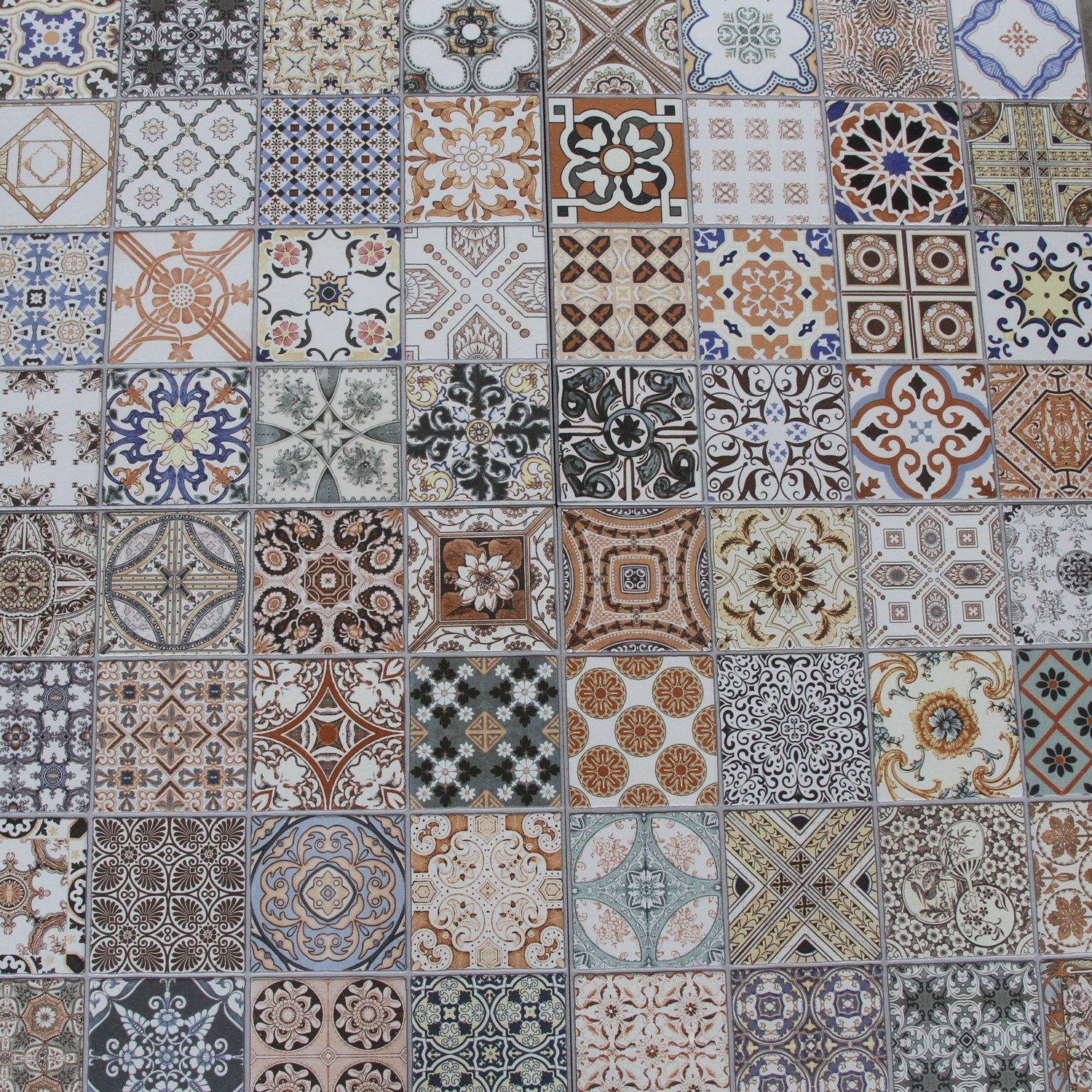 Casa Moro Wandfliese Orientalische Fliese Habib 44,1 x 44,1 cm, Patchwork, günstig online kaufen