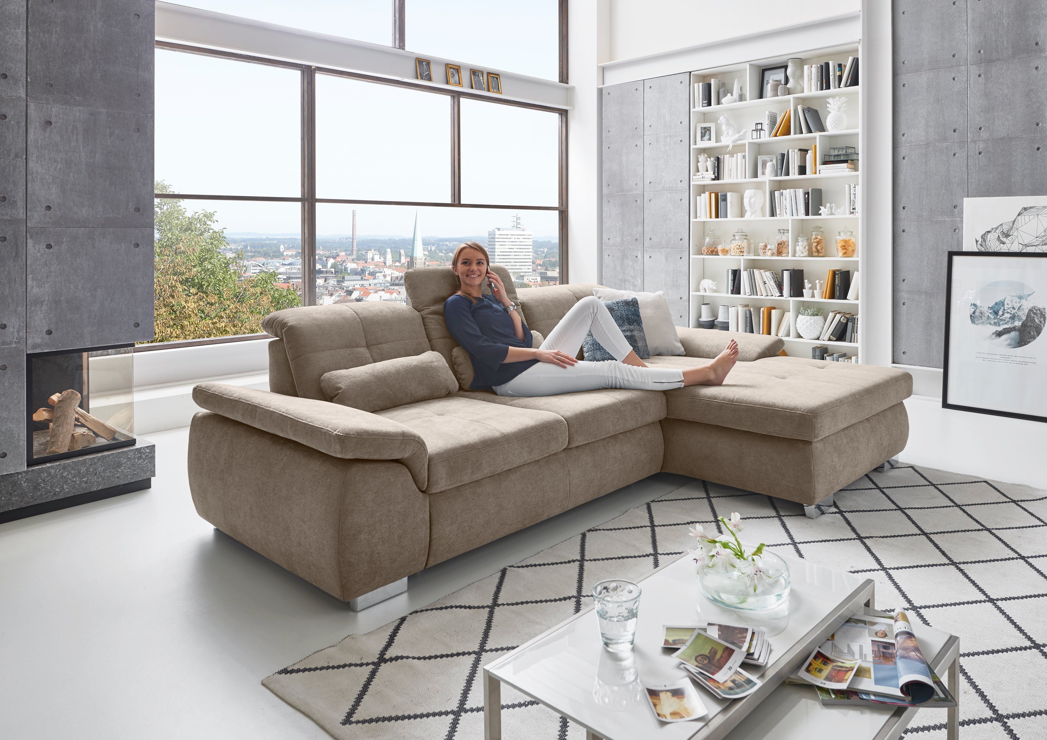 Die PlanBar Ecksofa MP-IN16037 L-Form mit günstig online kaufen